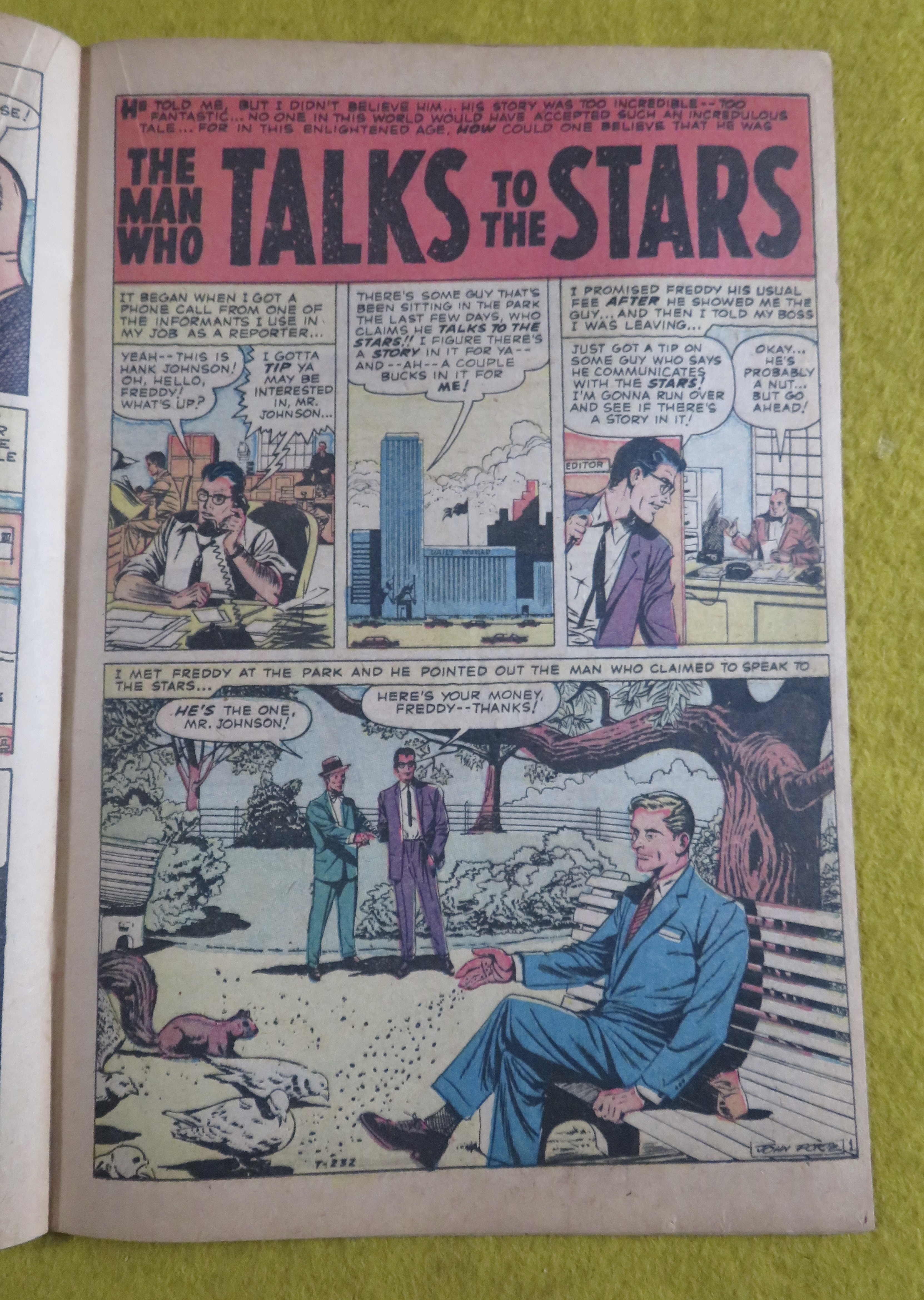 World Of Fantasy Comic June 1959 Creatures