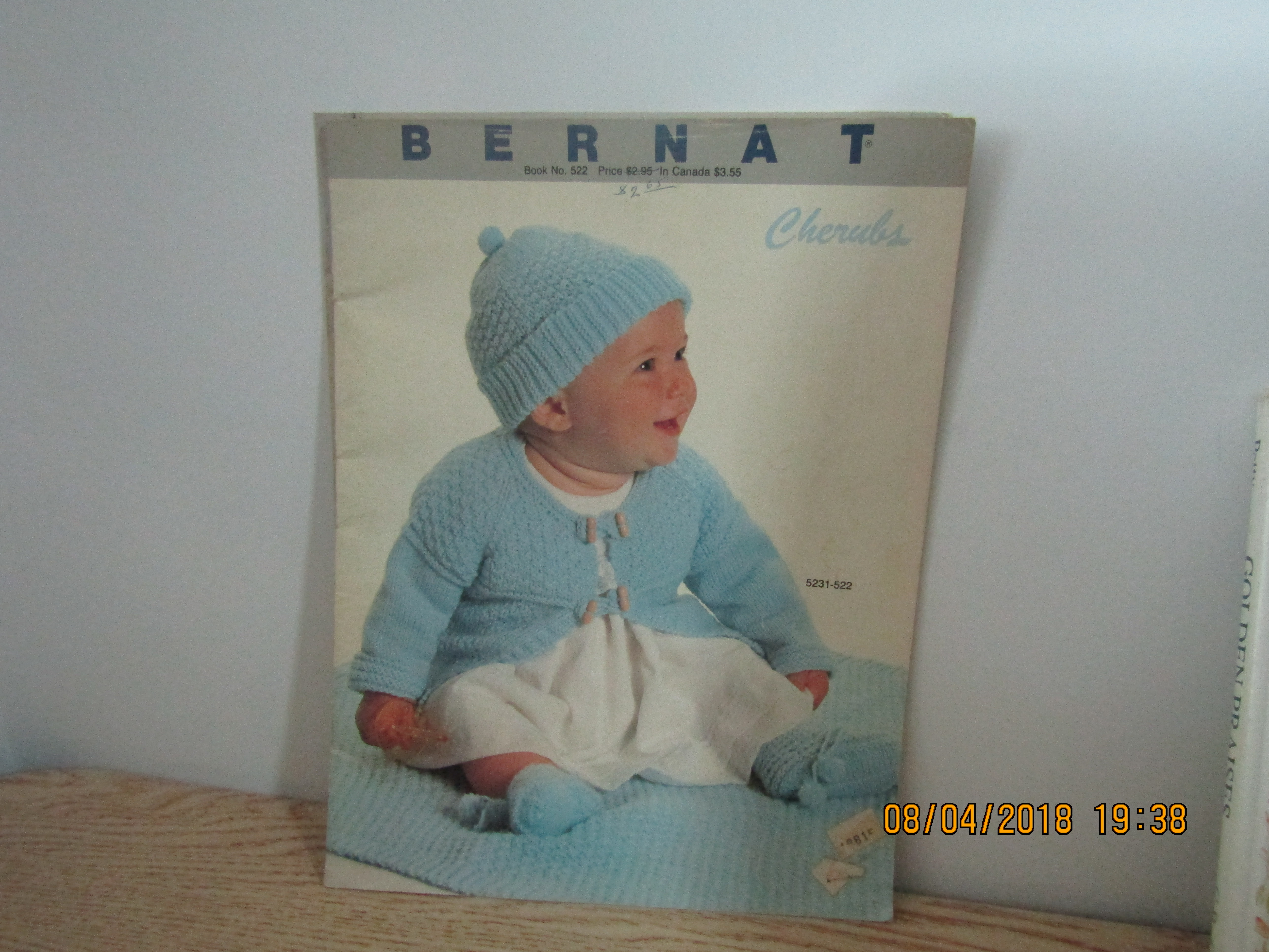 Bernat Cherubs Sweaters,Booties,Blankets #522