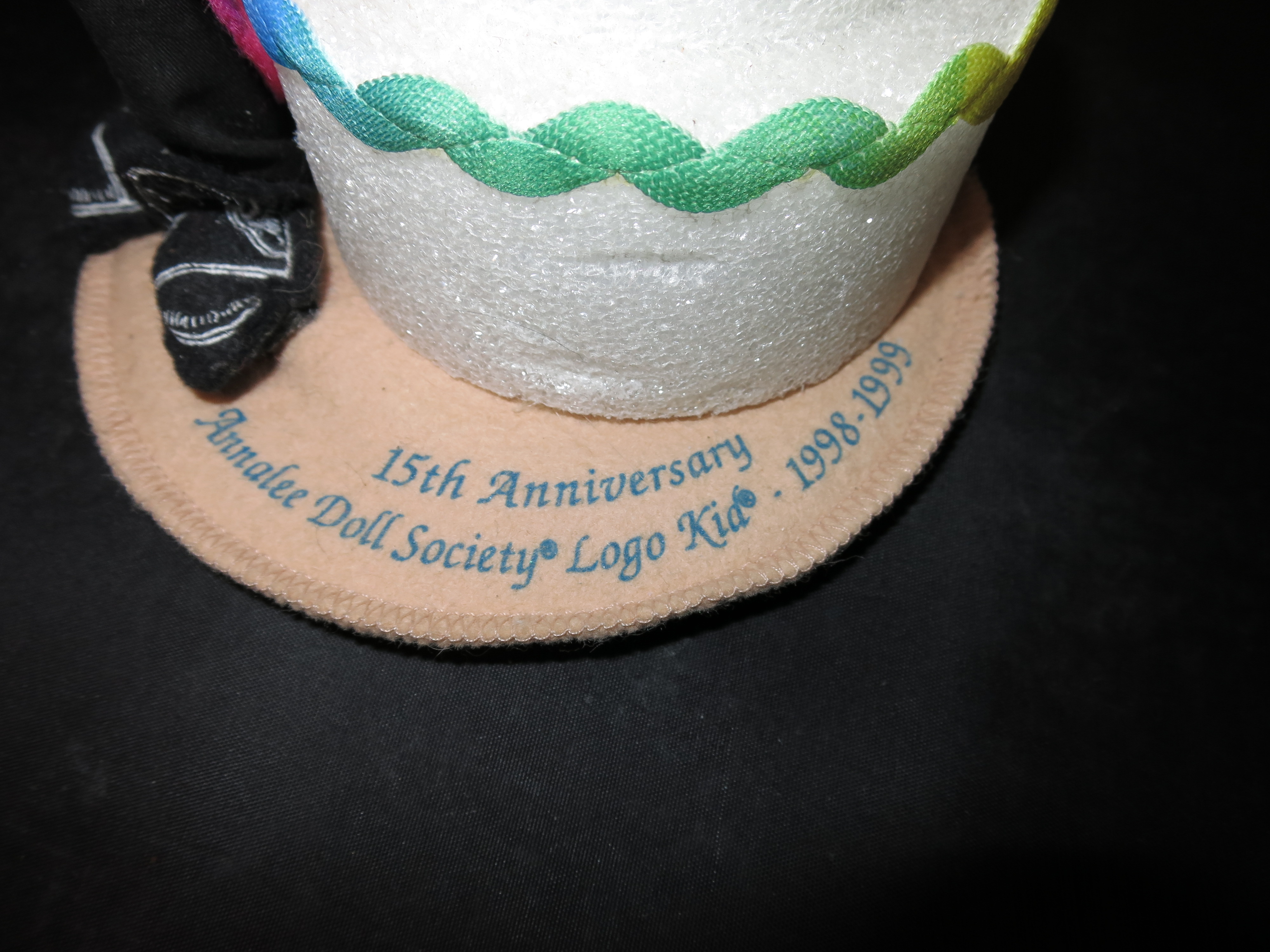 Annalee Doll Society Logo Kid 15th Anniversary 1998-199