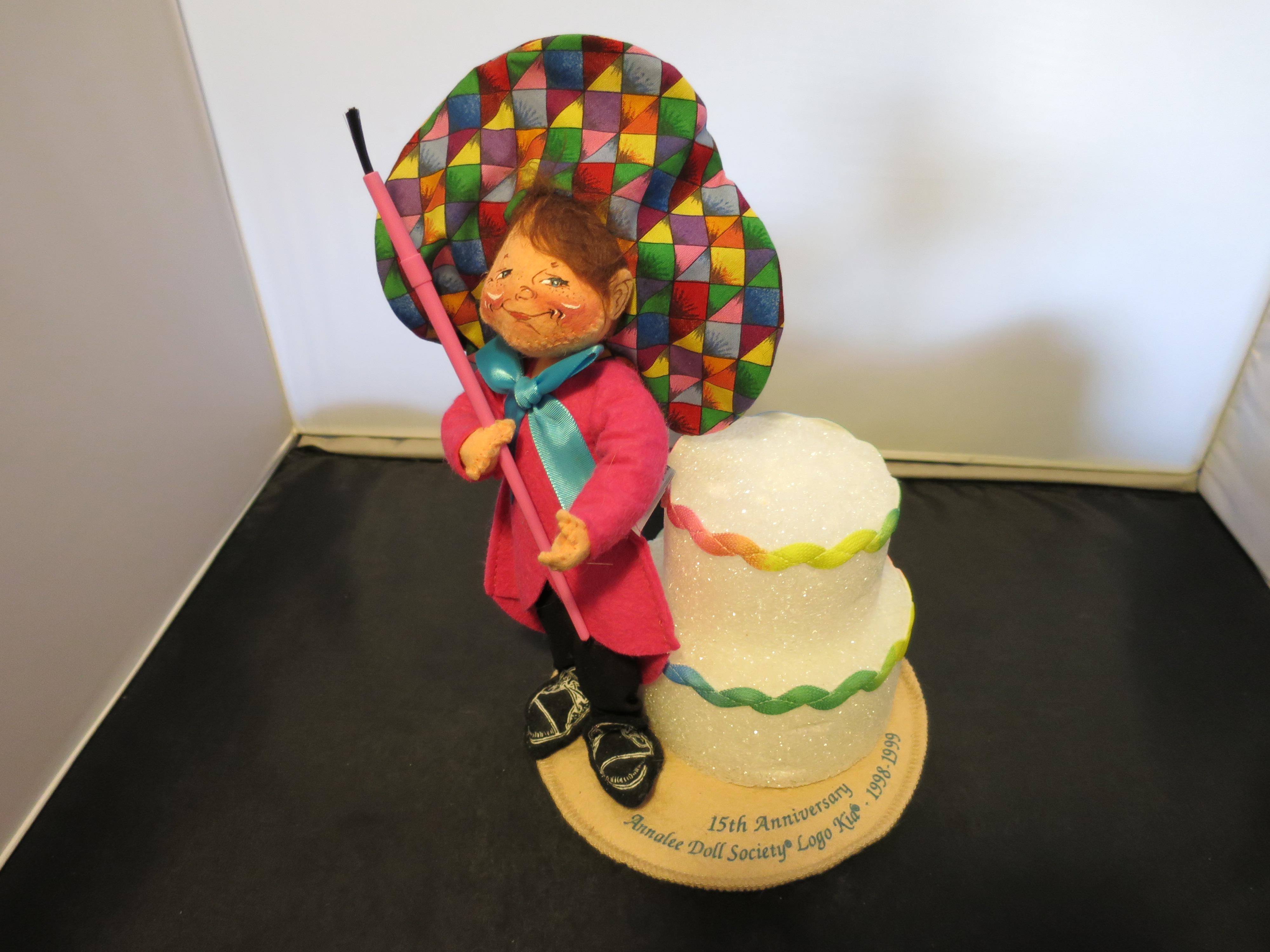Annalee Doll Society Logo Kid 15th Anniversary 1998-199