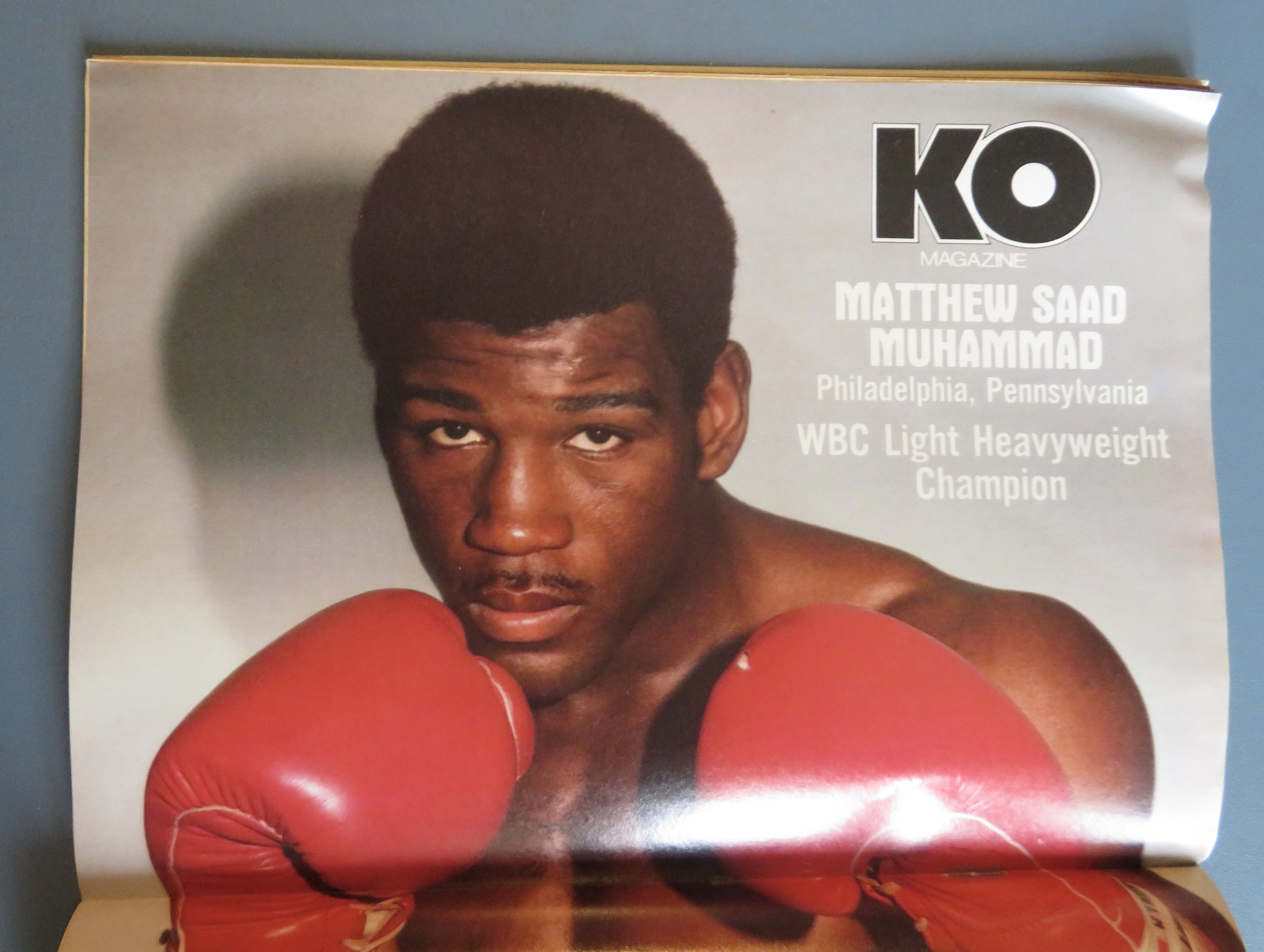 KO (Knock Out) Magazine December 1981 Michael Spinks
