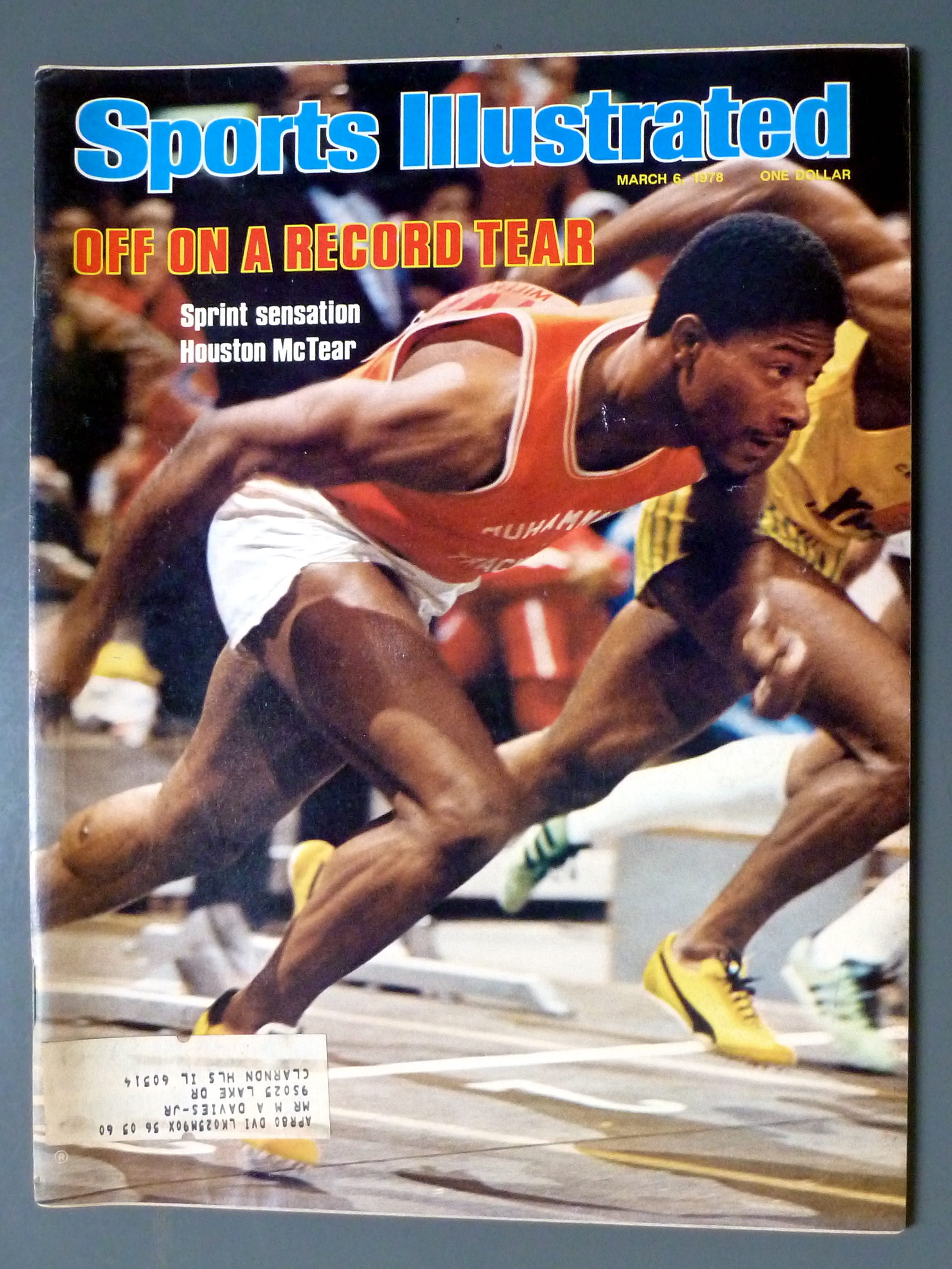 Sports Illustrated Magazine-March 6, 1978-McTear