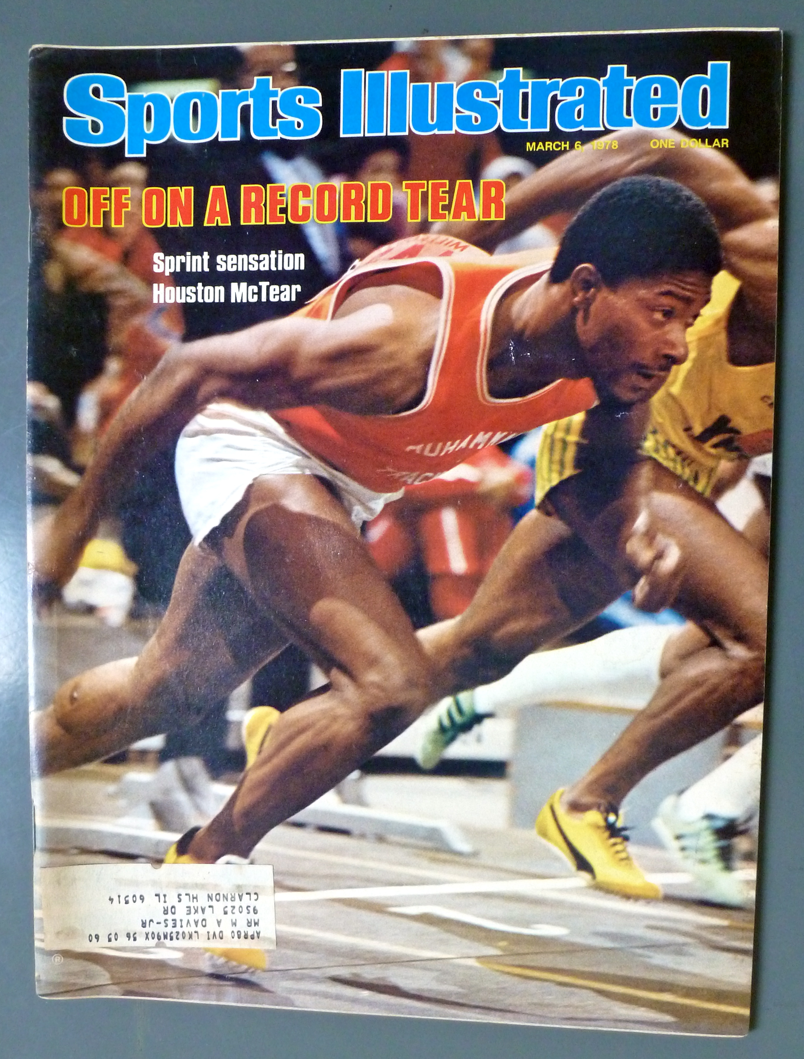 Sports Illustrated Magazine-March 6, 1978-McTear