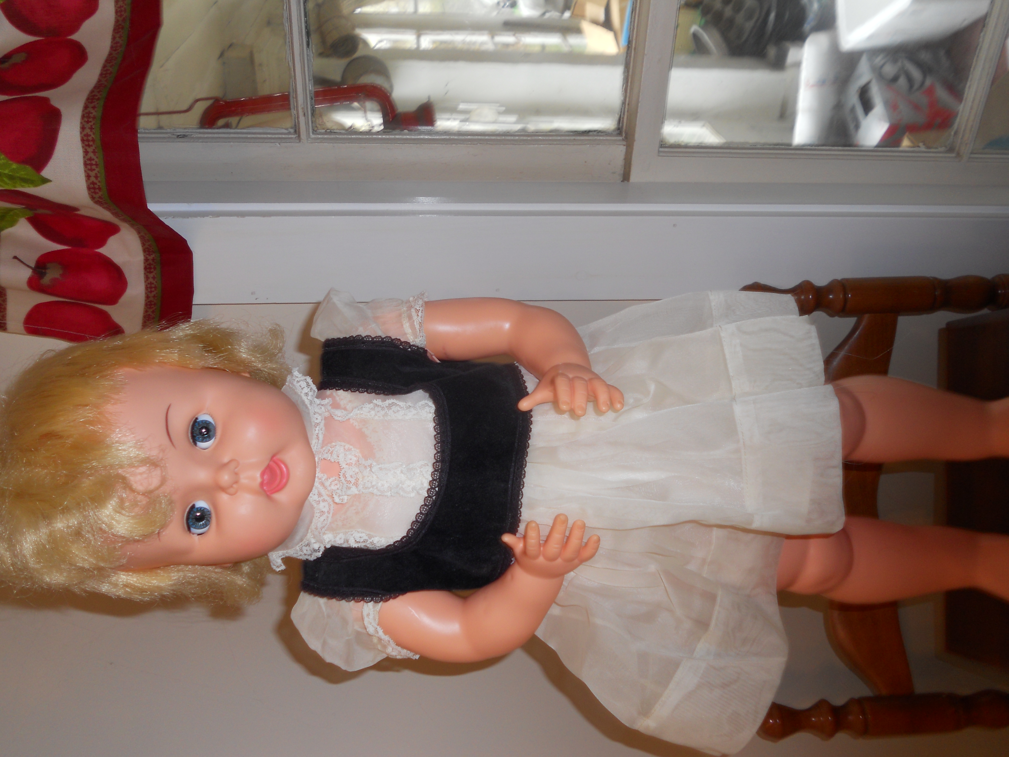 Horsman Ruthie Walking Doll Drink & Wet 28 in