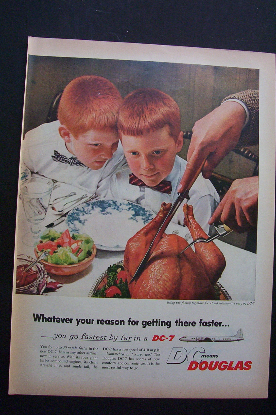 Vintage Ad: 1955 Douglas DC - 7