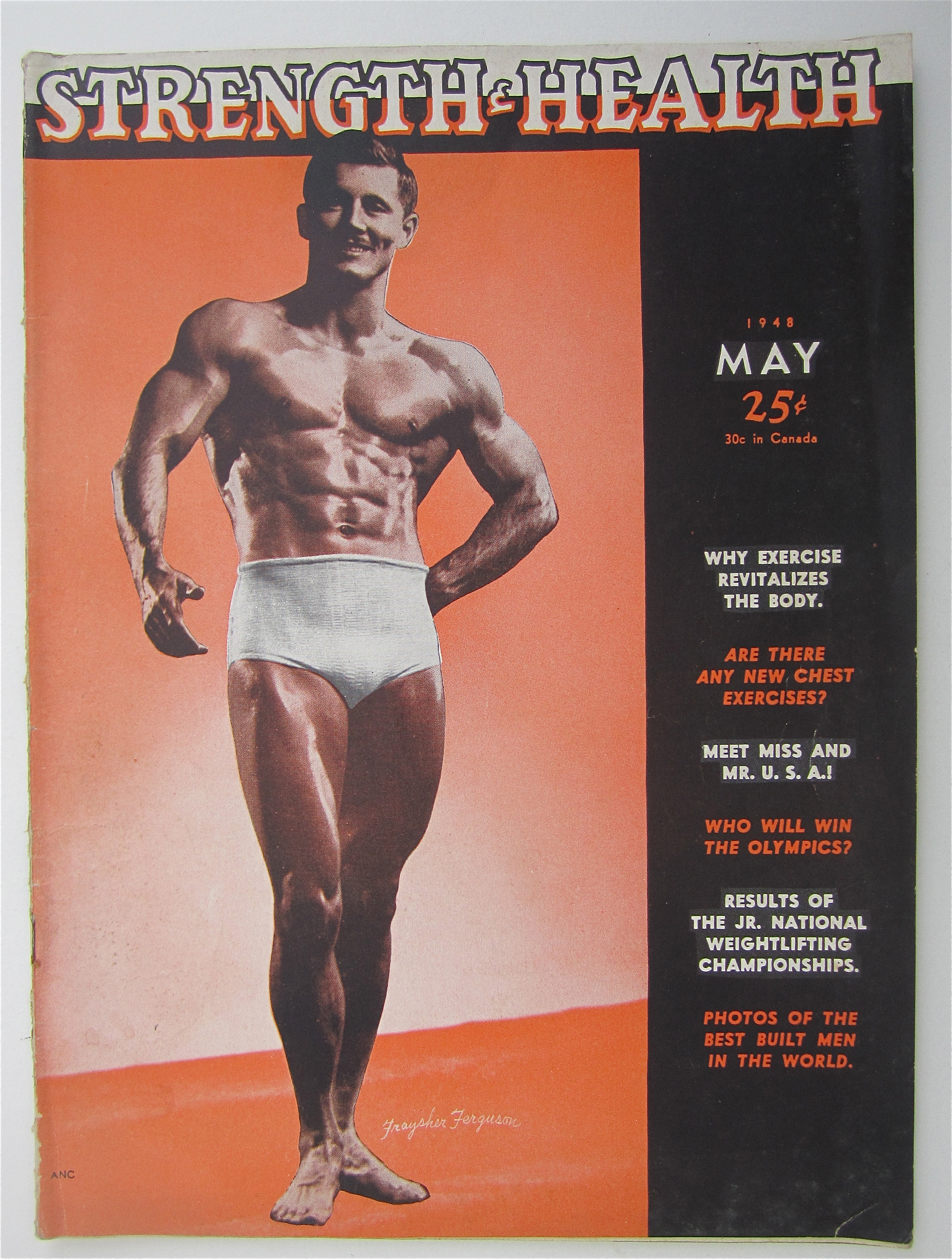 Strength & Health Magazine May 1948 Fraysher Ferguson