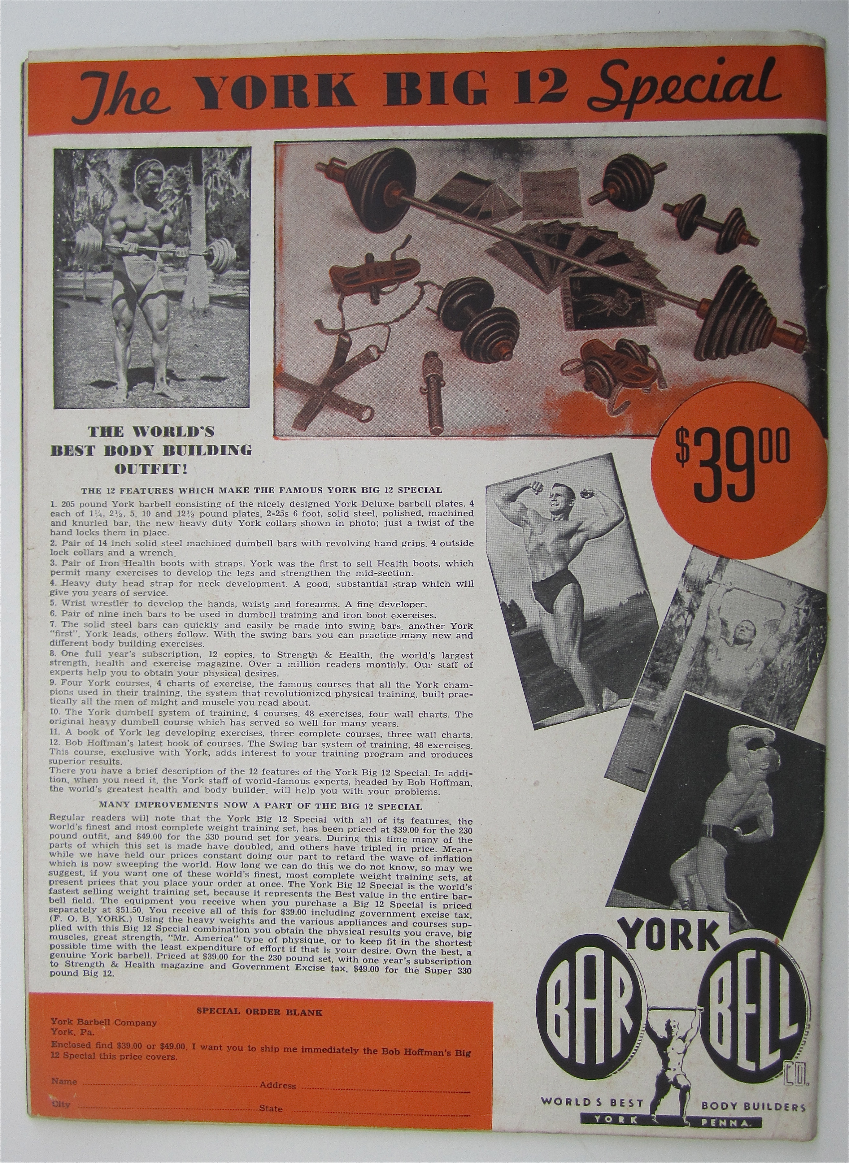 Strength & Health Magazine May 1948 Fraysher Ferguson