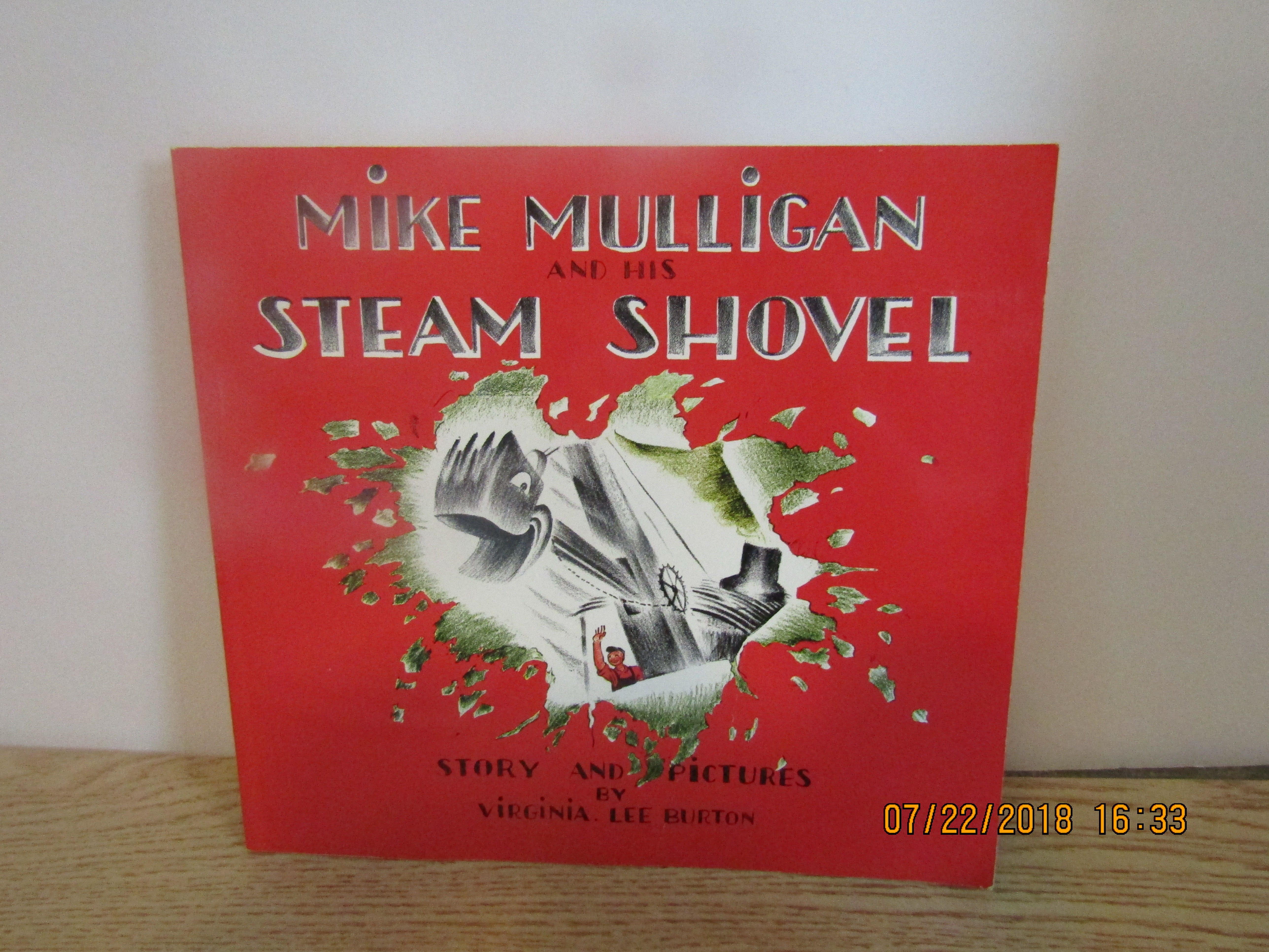 Children's Book Mike Mulligan And His Steam Shovel