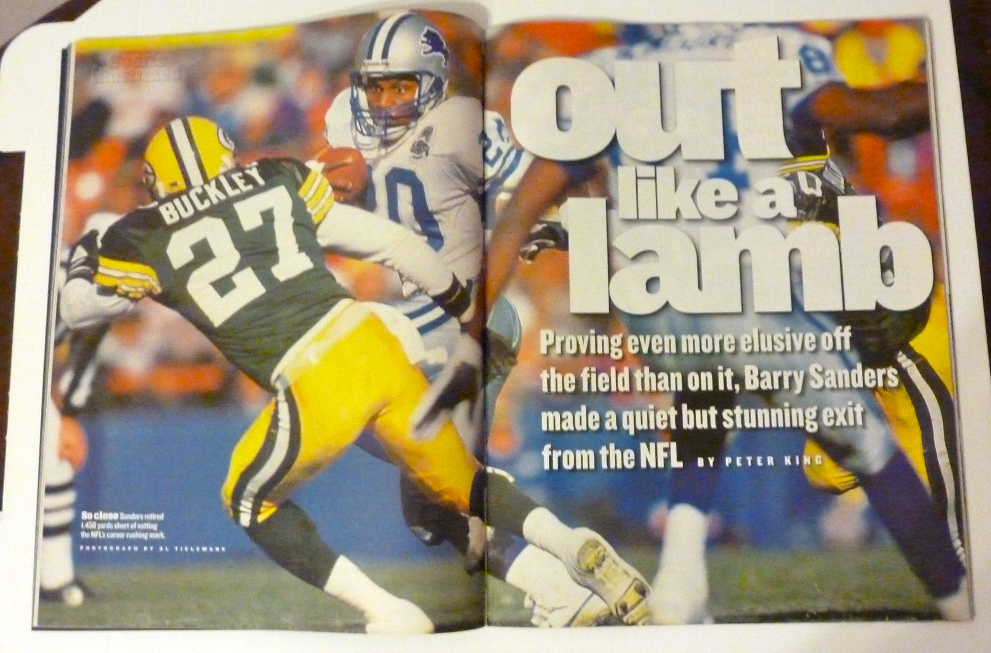 Sports Illustrated Magazine August 9, 1999 Barry Bolted