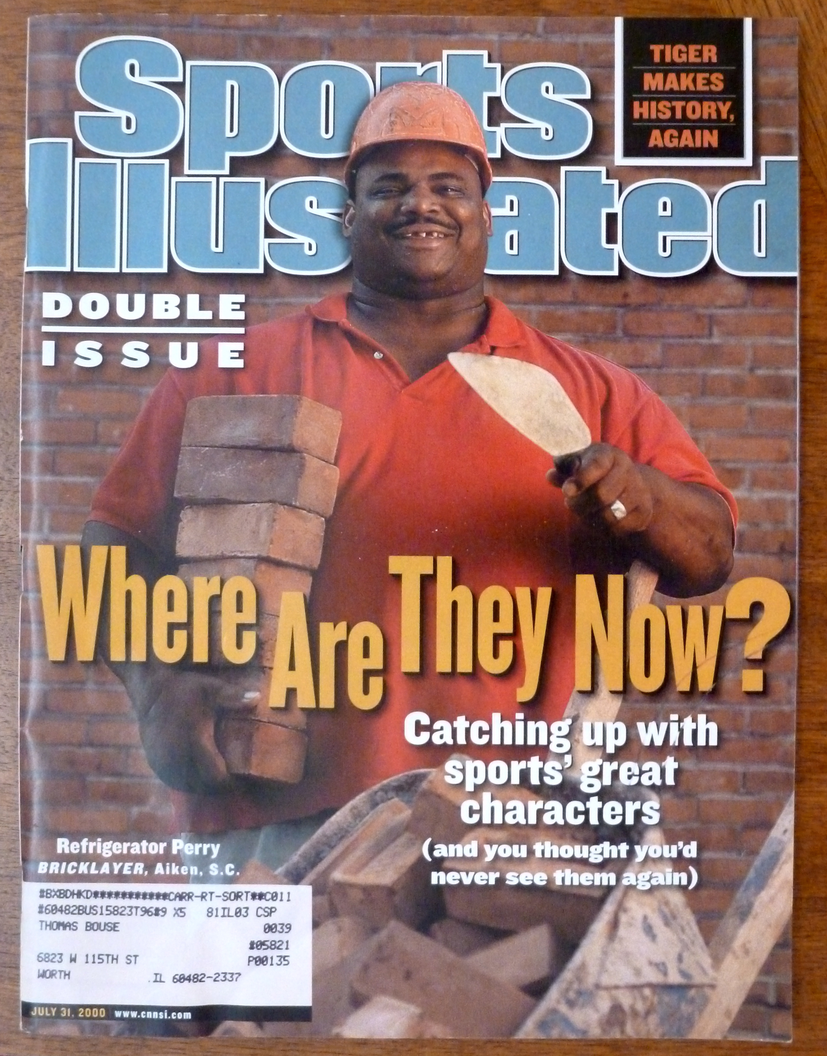 Sports Illustrated Magazine-July 31, 2000-Ref. Perry