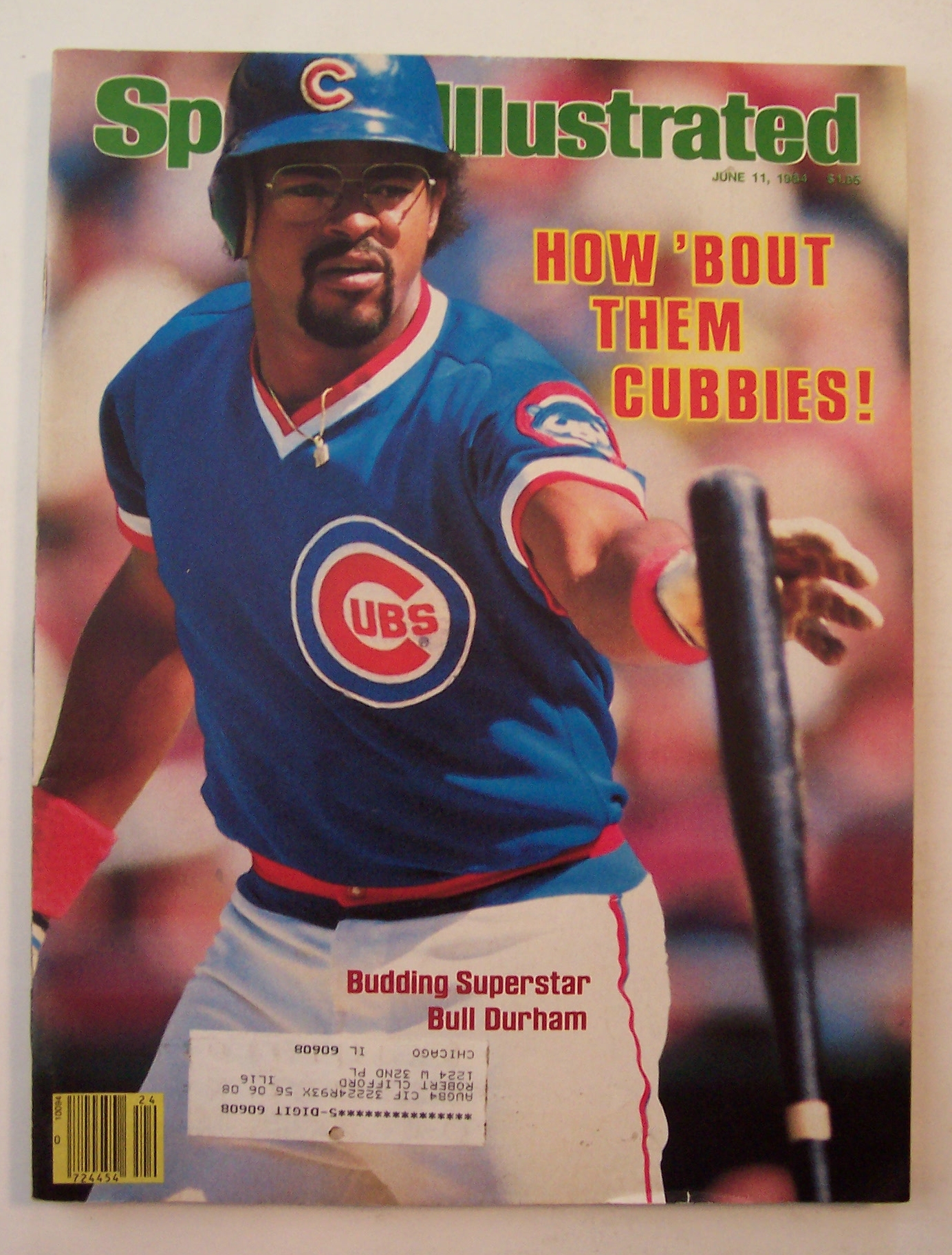 Sports Illustrated Magazine -June 11, 1984- Bull Durham