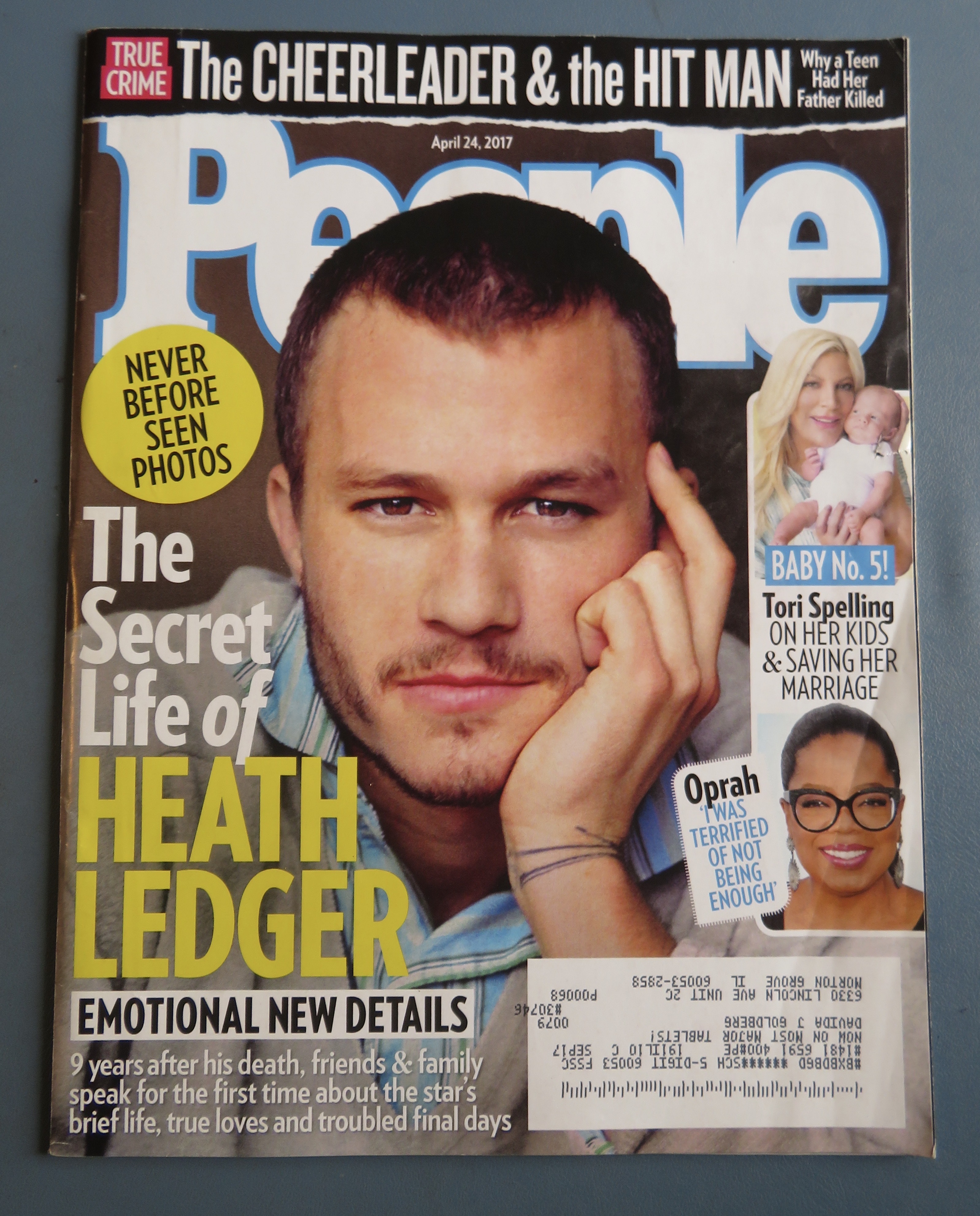 People Magazine April 24, 2017 Heath Ledger