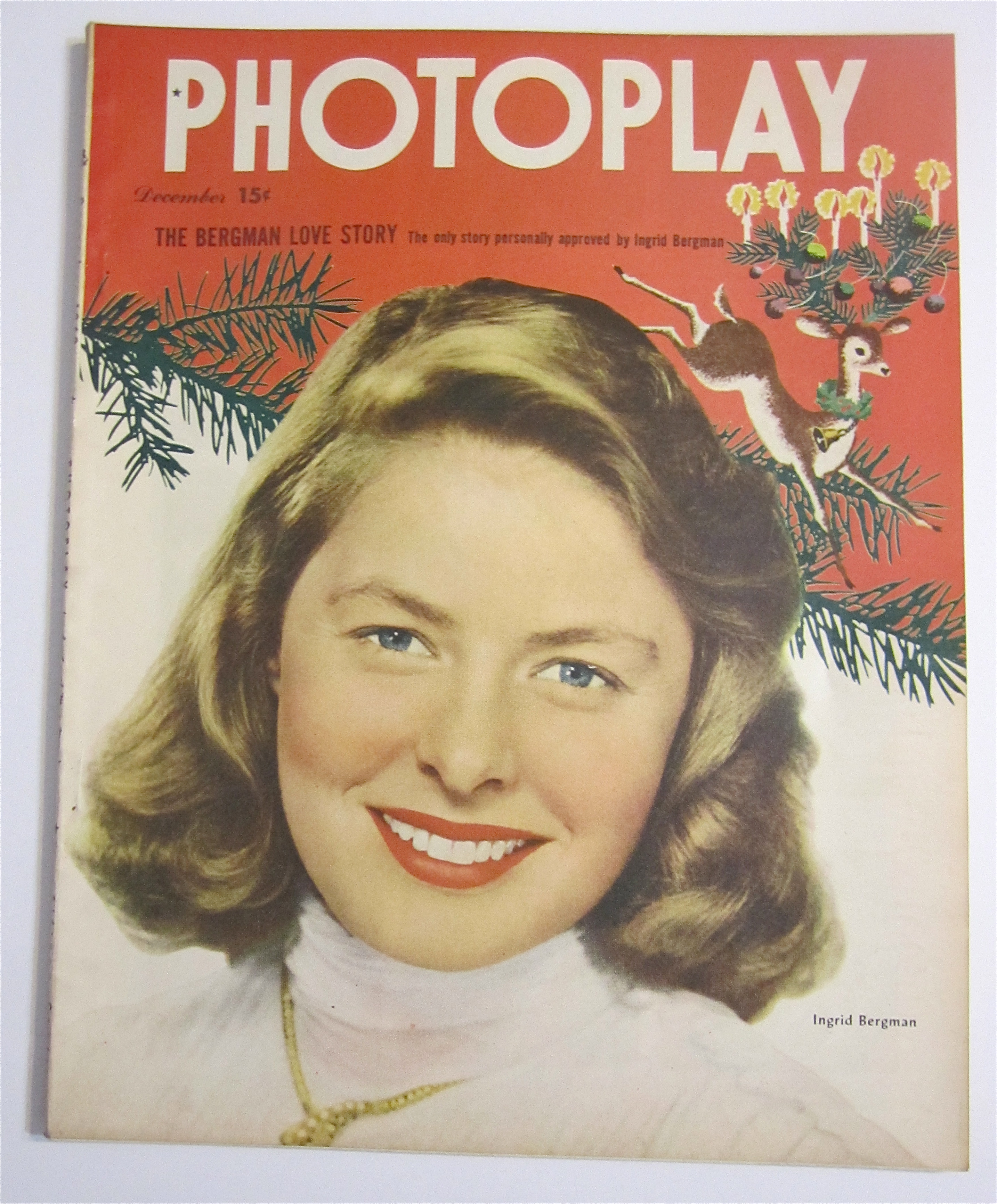 Photoplay Magazine December 1949 Ingrid Bergman