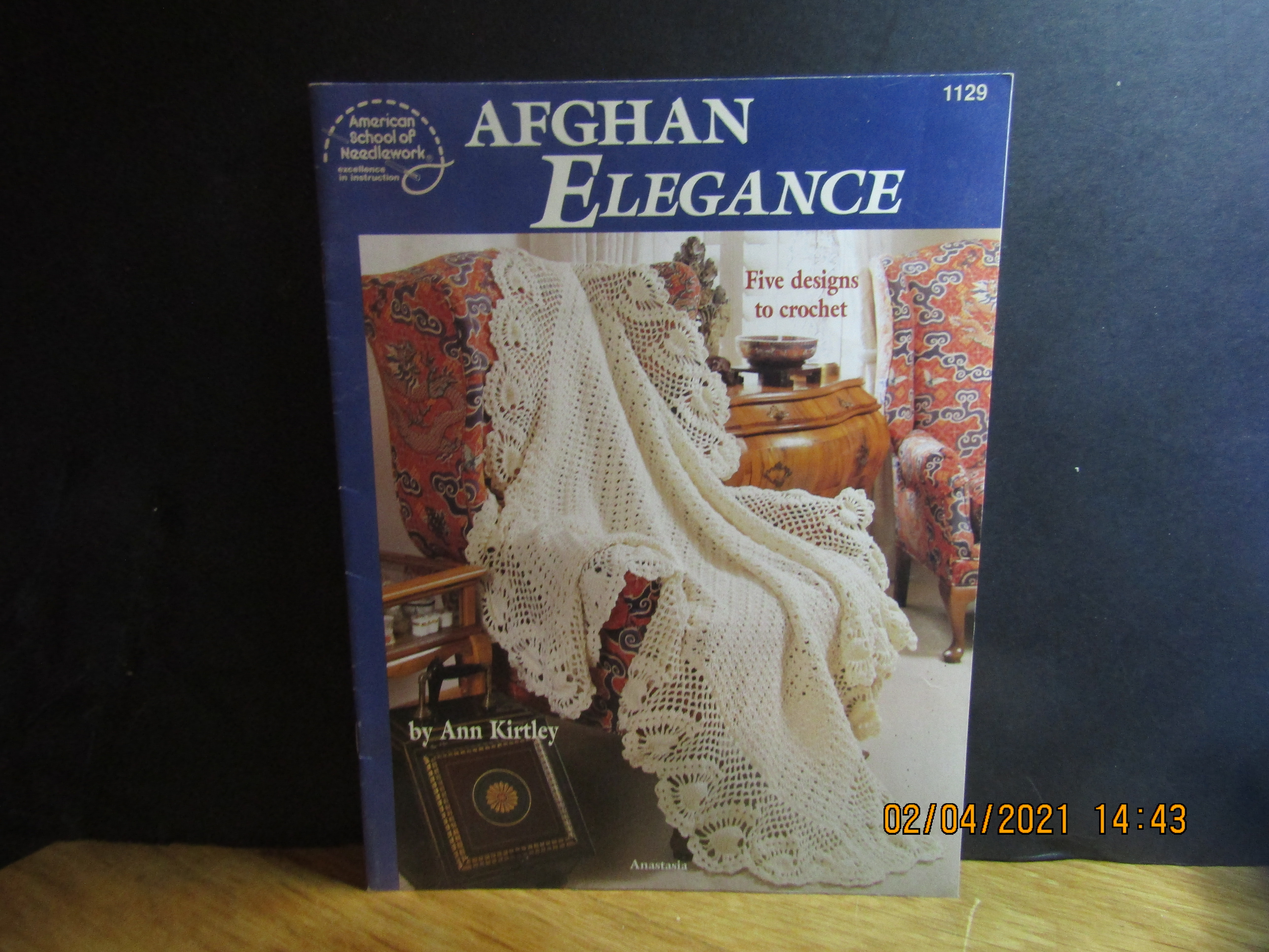 ASN Crochet Afghans Elegance #1129