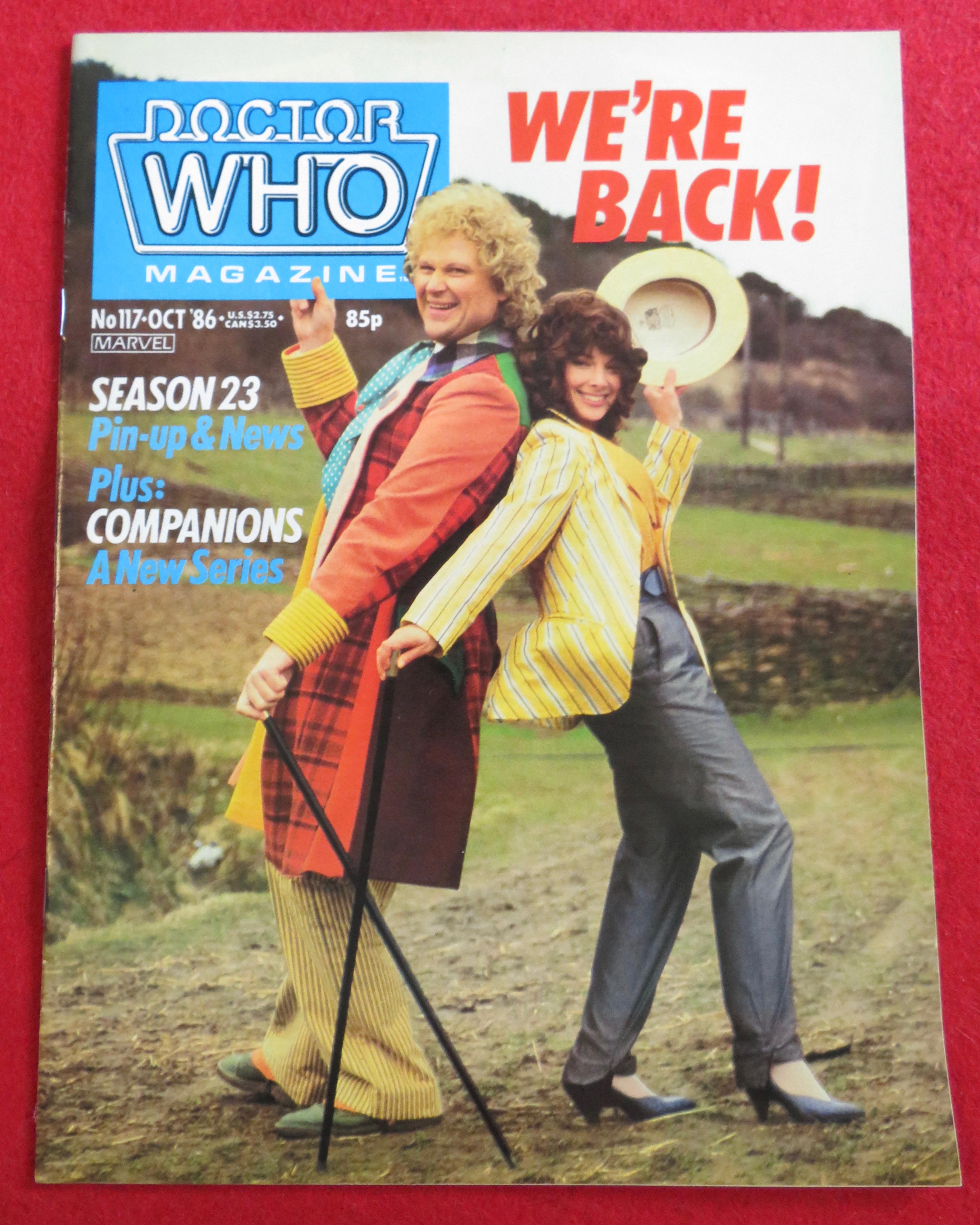 Doctor (Dr) Who Magazine October 1986 We're Back