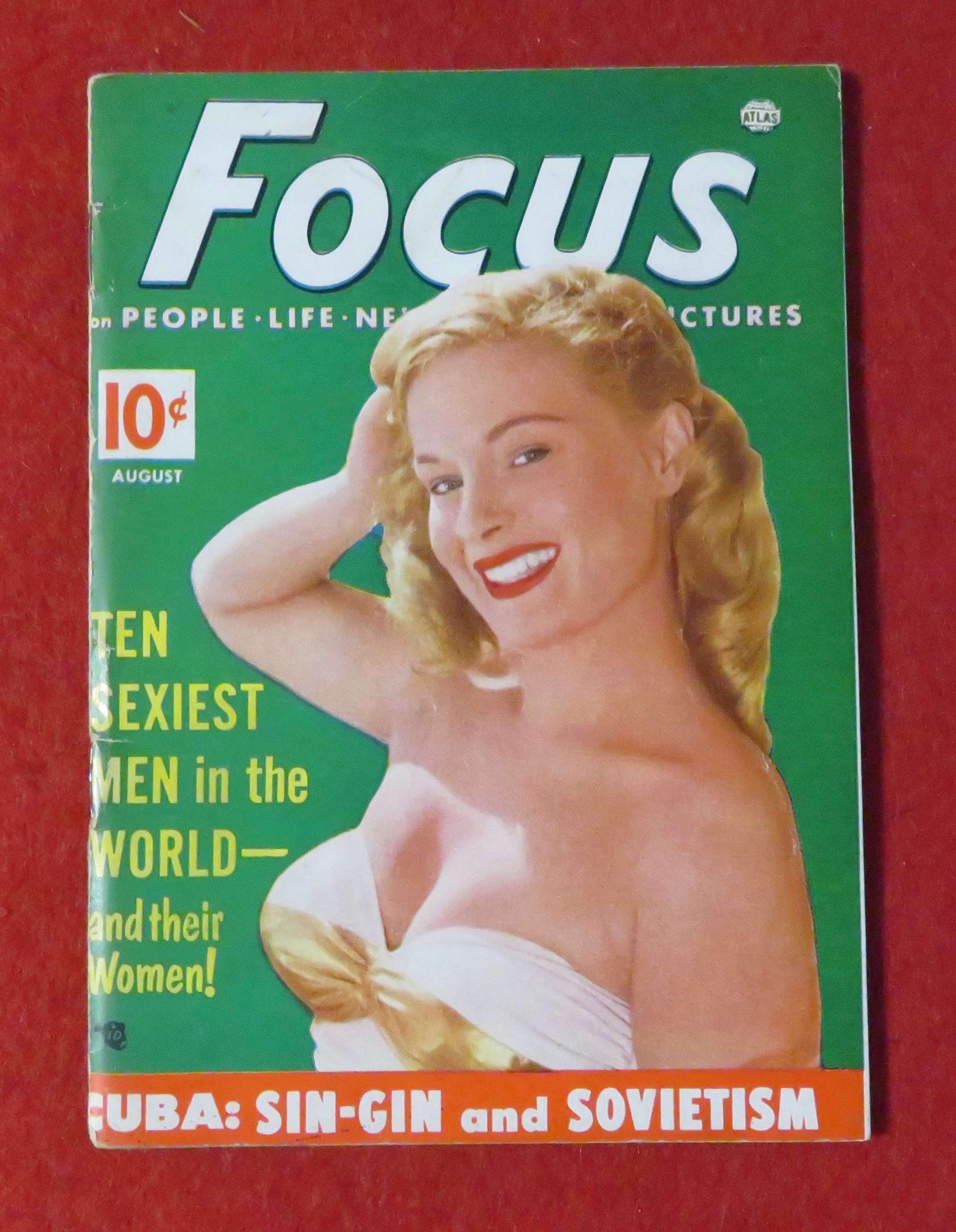 Focus Magazine August 1952 10 Sexiest Men