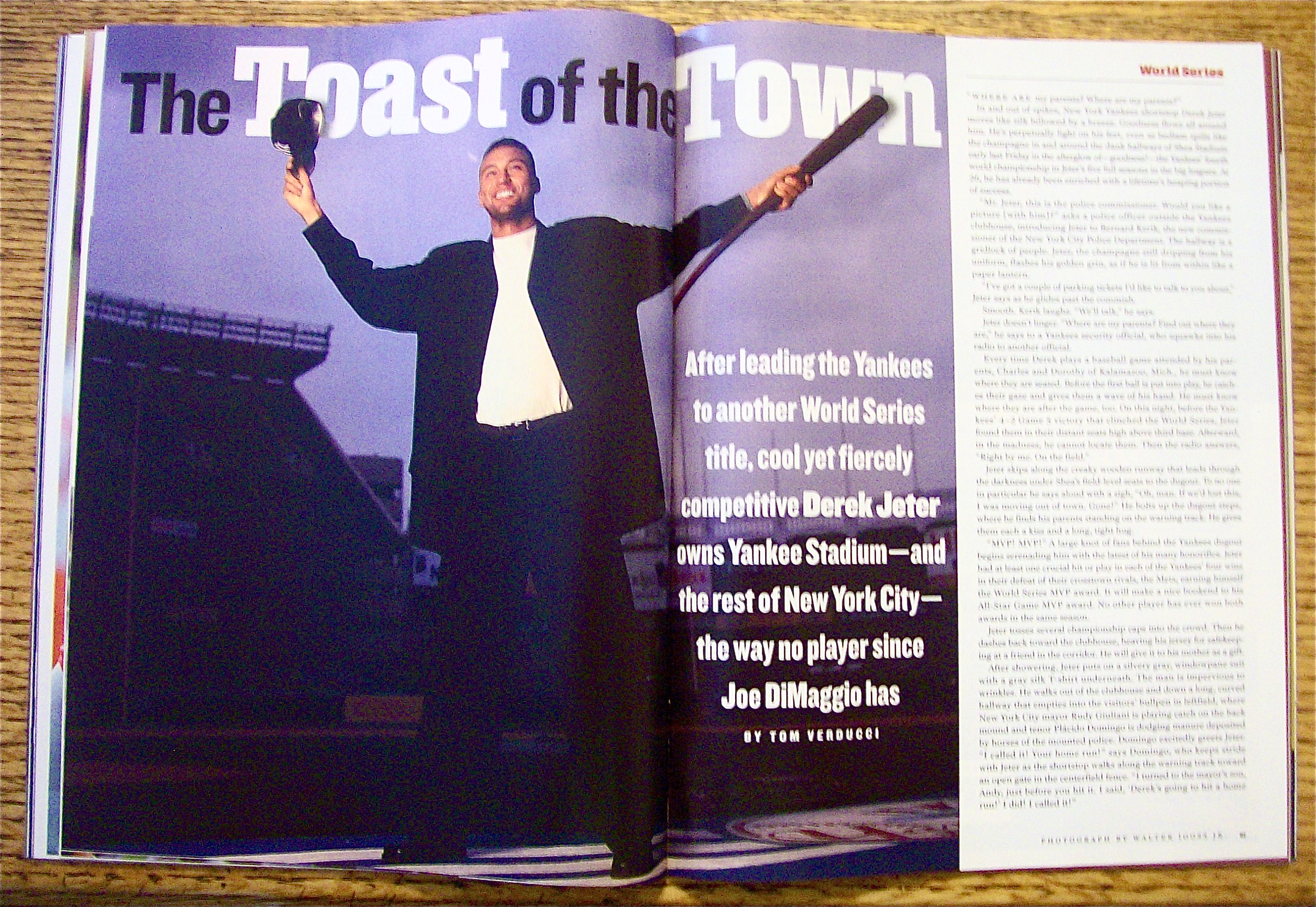Sport Illustrated Magazine November 6, 2000 Quentin G