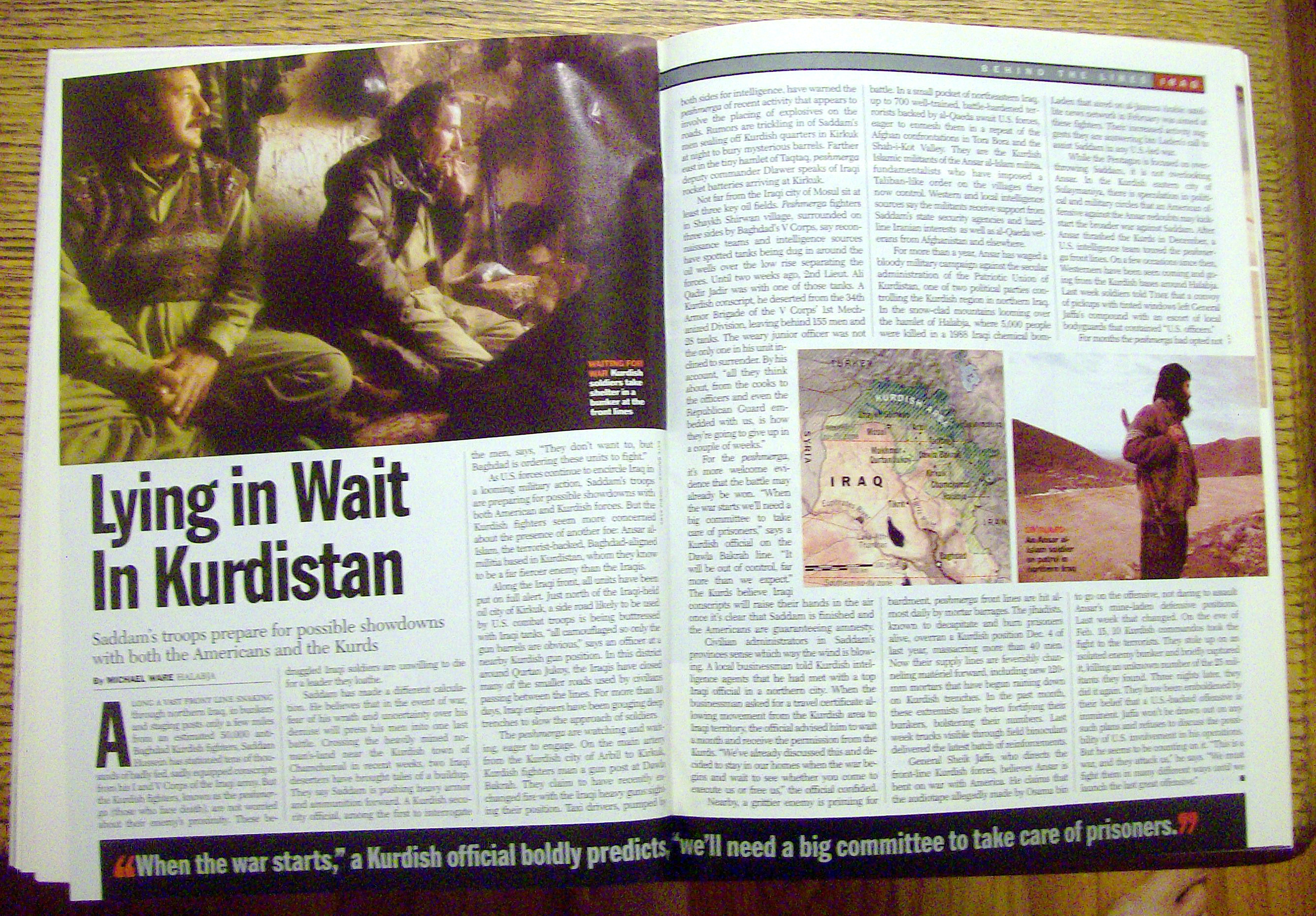 Time Magazine May 3, 2003 Do You Want This War?