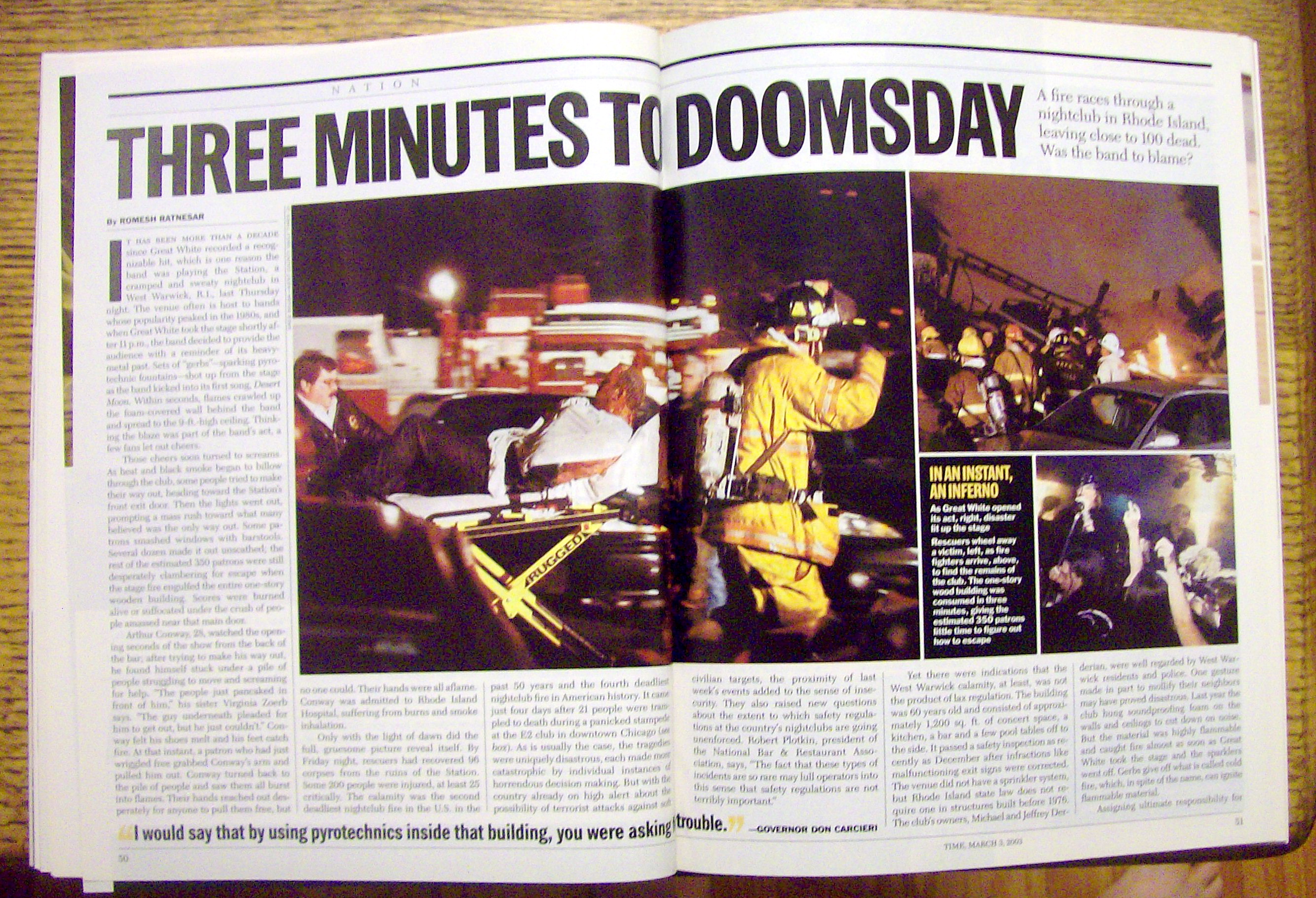 Time Magazine May 3, 2003 Do You Want This War?