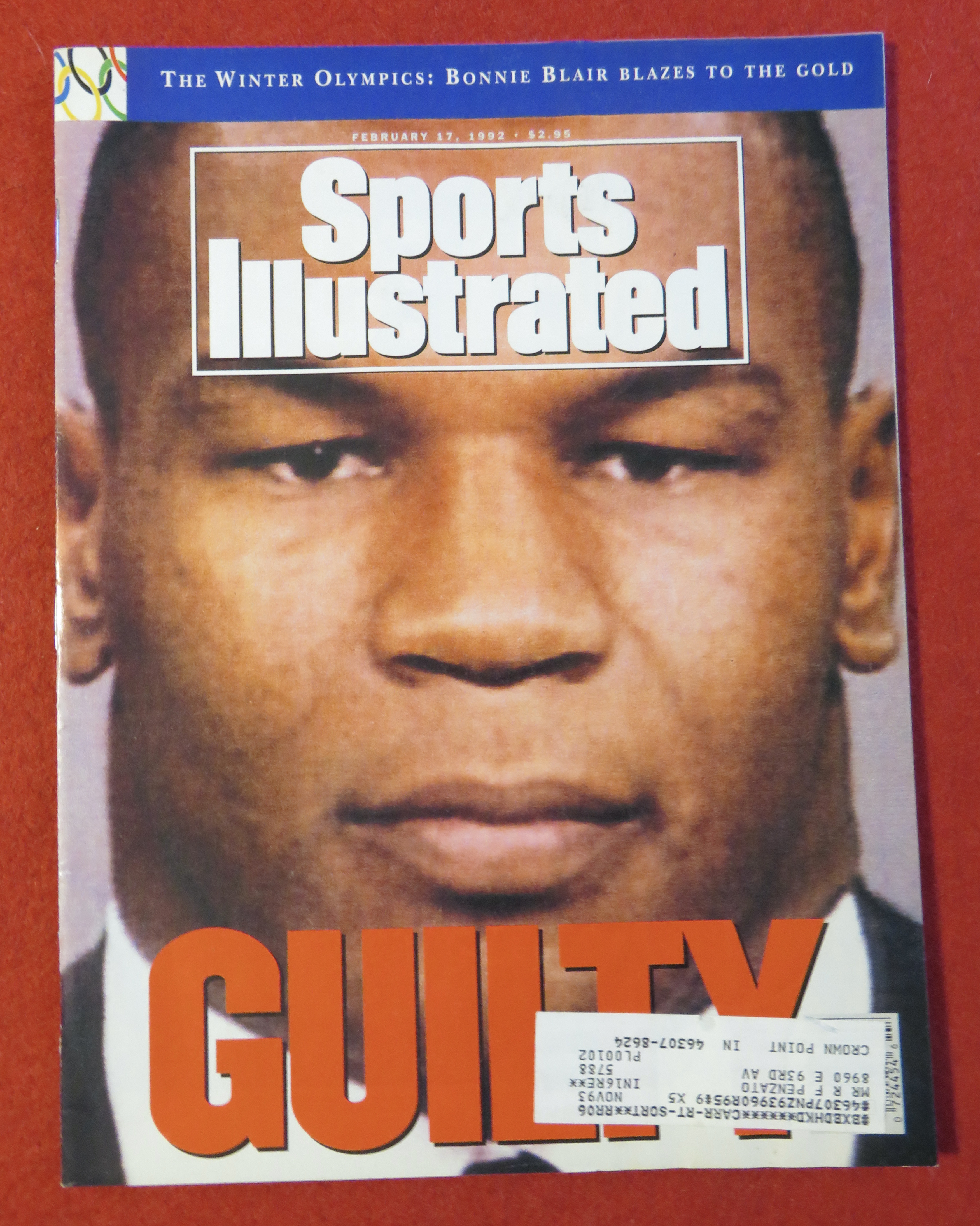 Sport Illustrated Magazine February 17, 1992 Mike Tyson