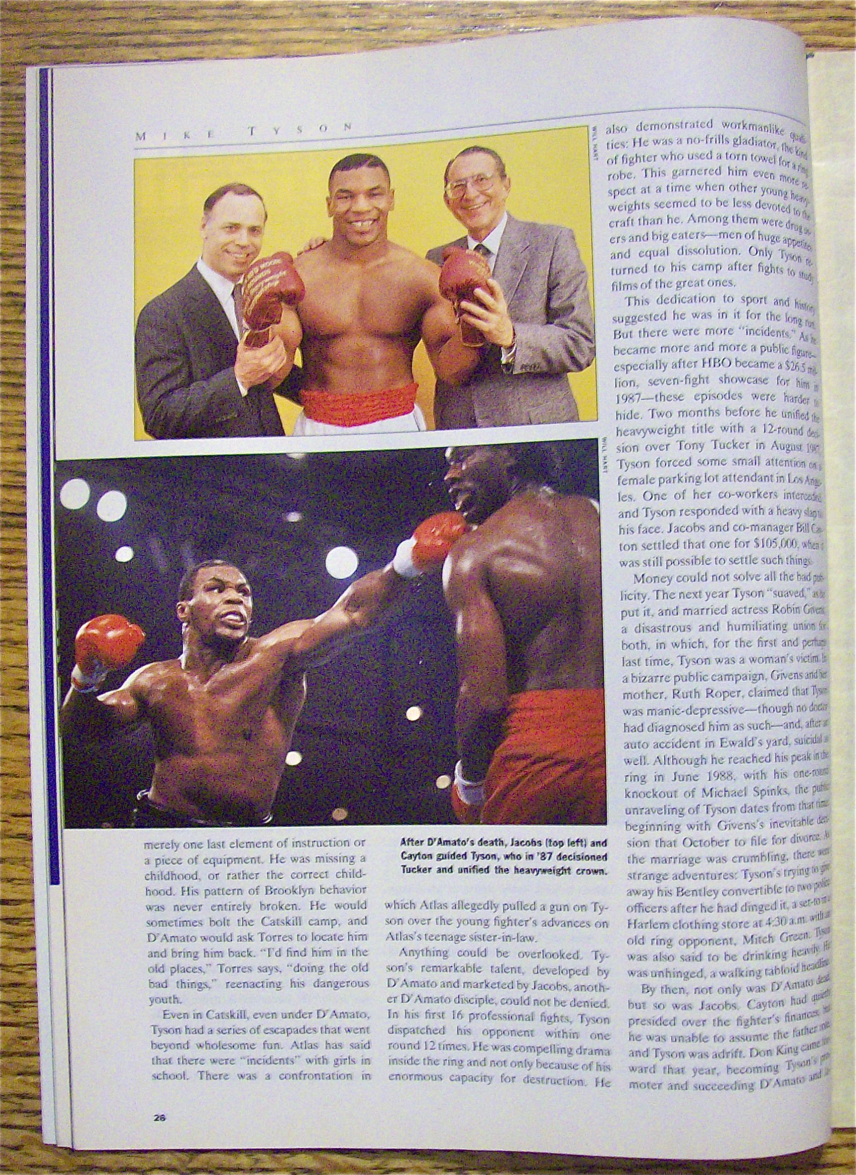 Sport Illustrated Magazine February 17, 1992 Mike Tyson