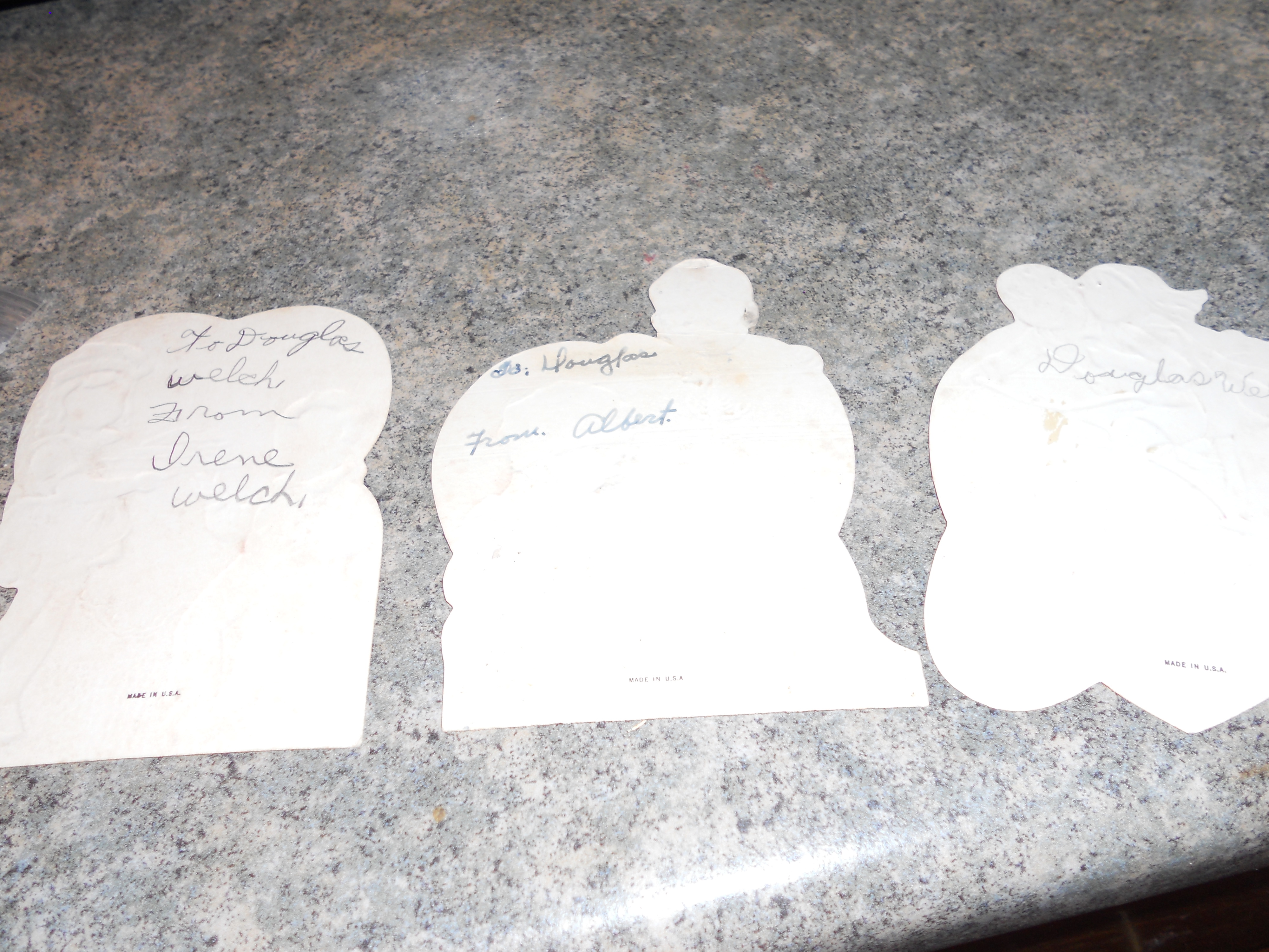 Valentine Cards Lot of 3 Earlier