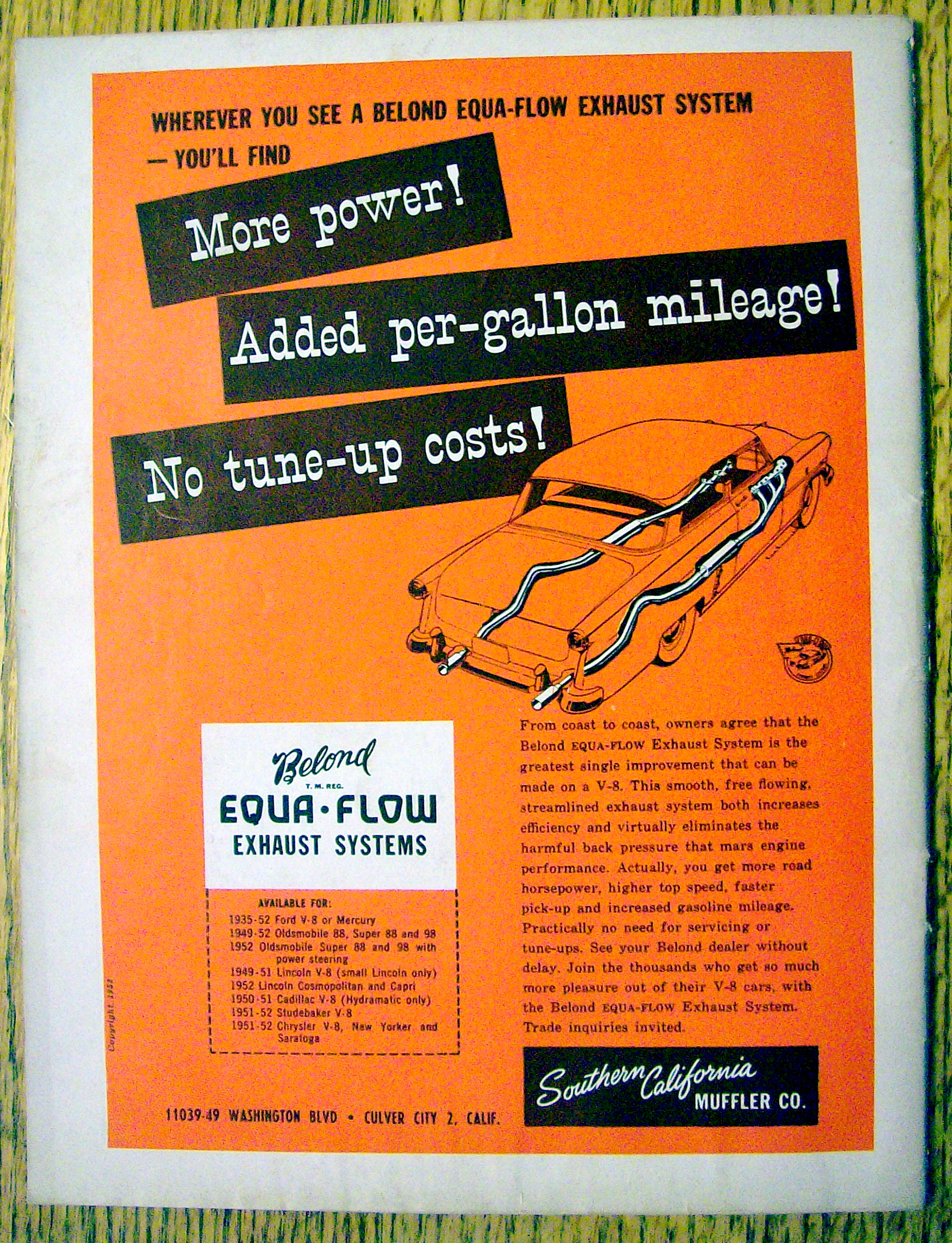 Motor Trend Magazine April 1953 Death Of An Aristocrat
