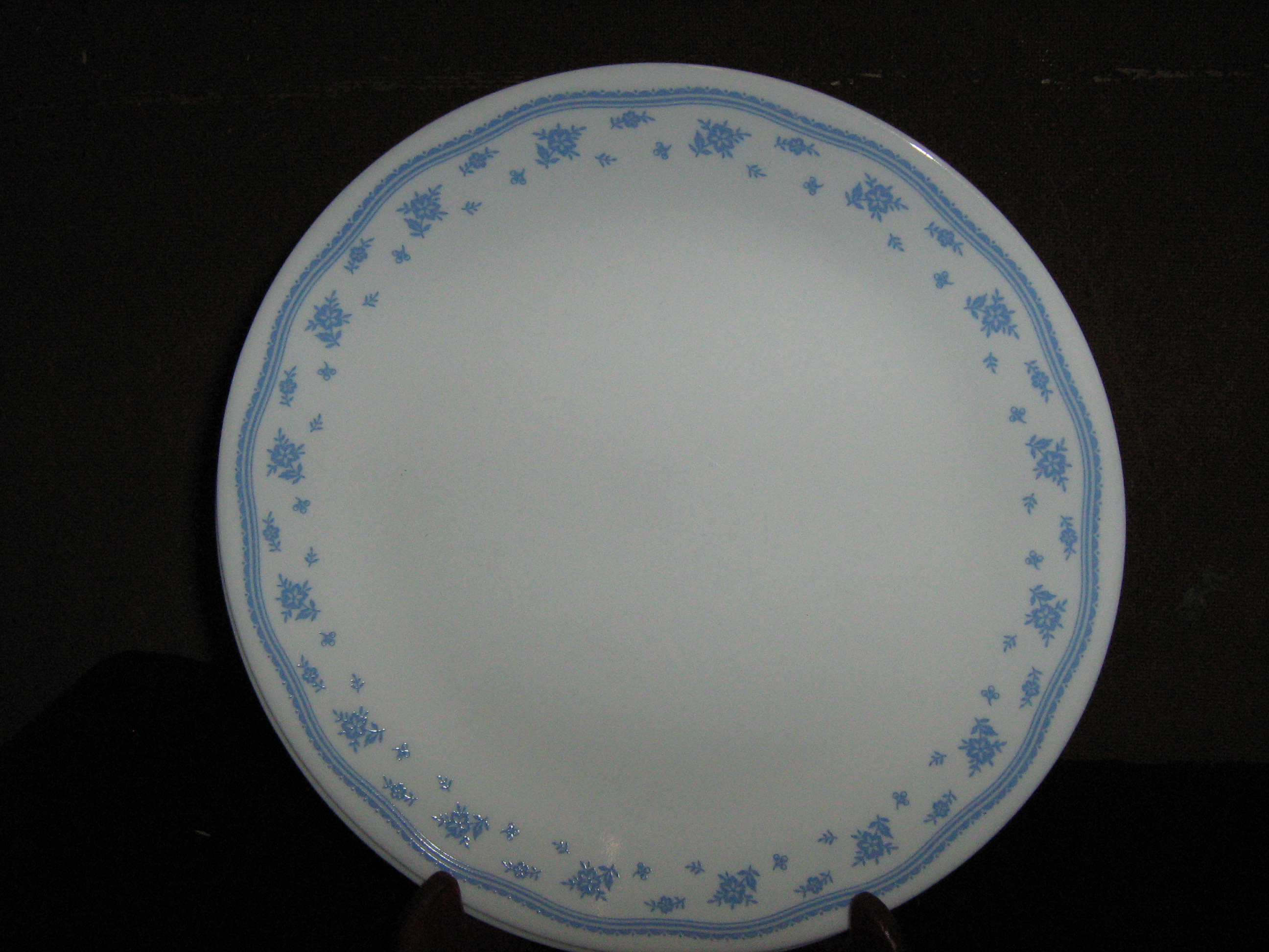 Vintage Corelle Morning Blue Dinner Plate