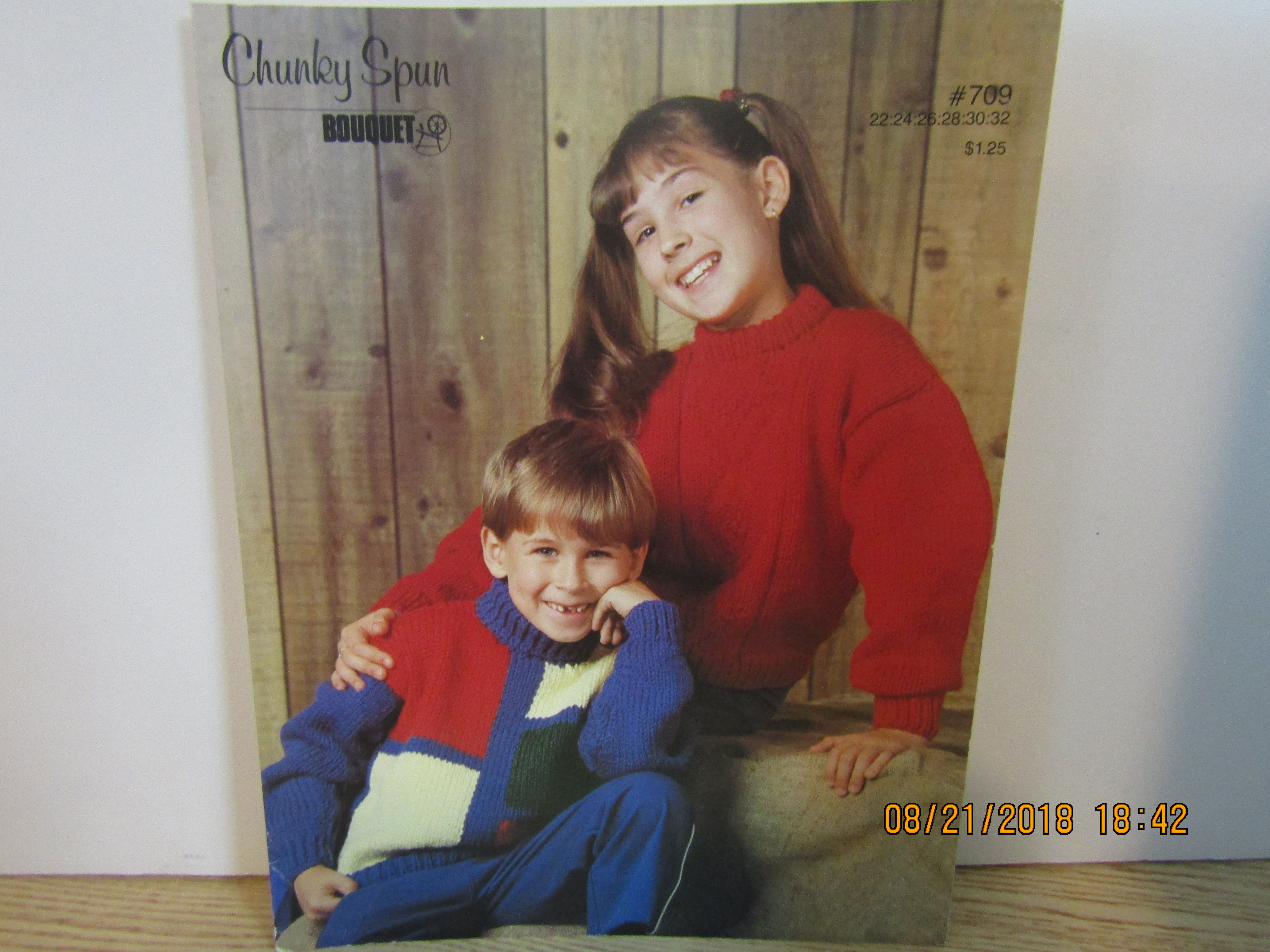 Bouquet Another Children's Sweater Chunky Spun #709