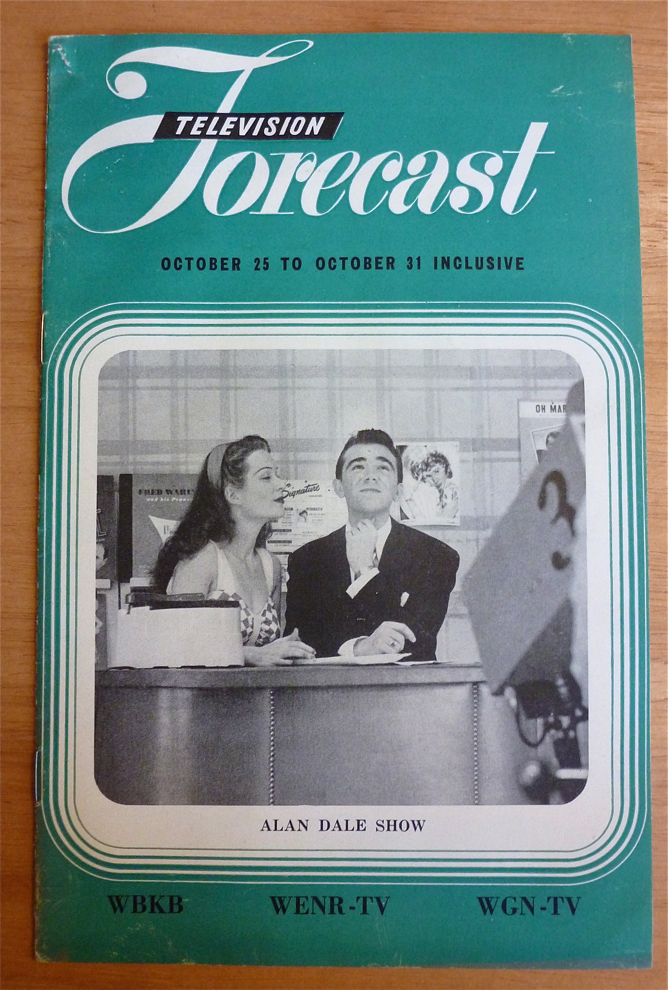 1948 Chicago Television Forecast Vol.1-#25 Alan Dale