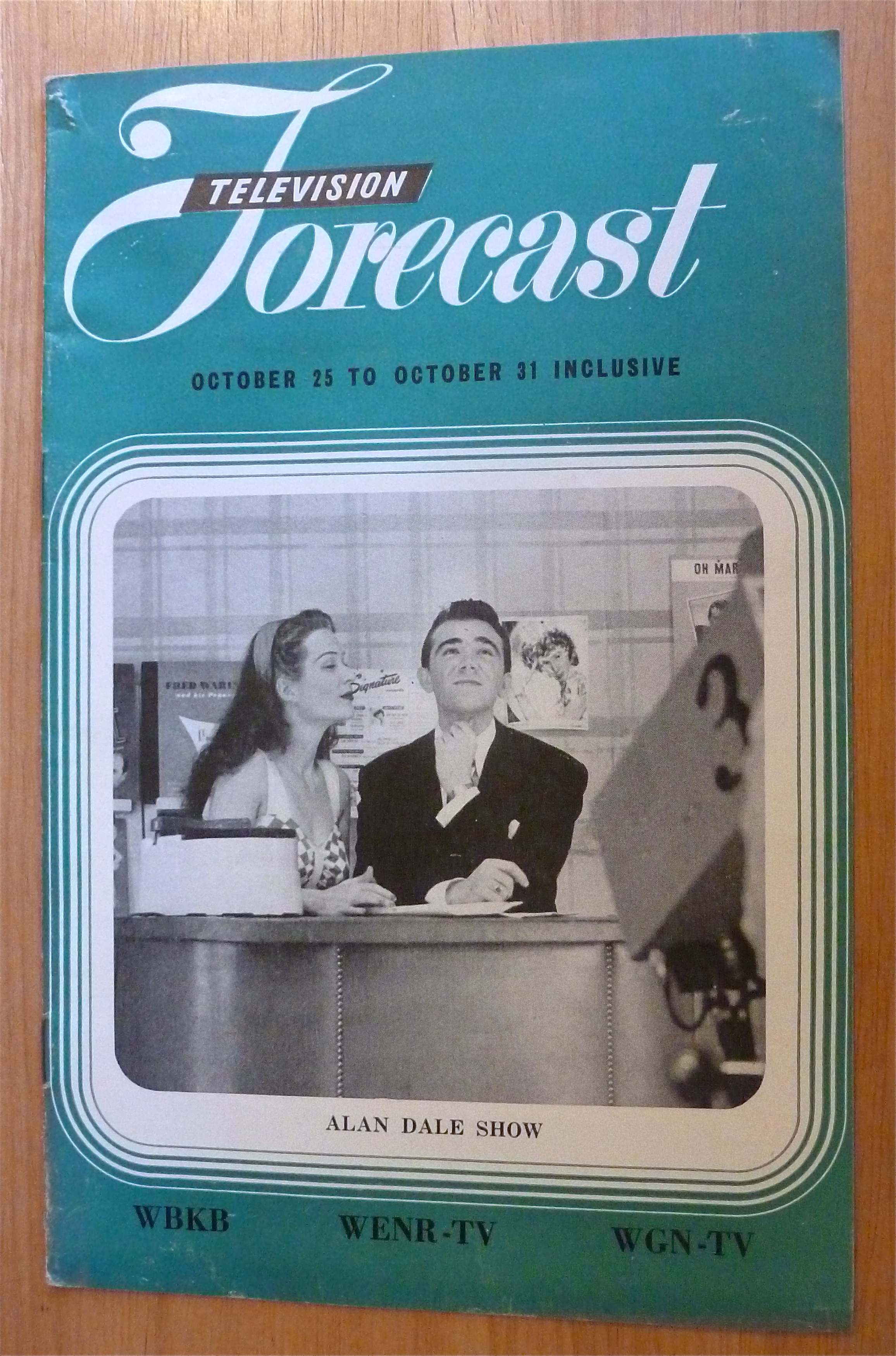 1948 Chicago Television Forecast Vol.1-#25 Alan Dale