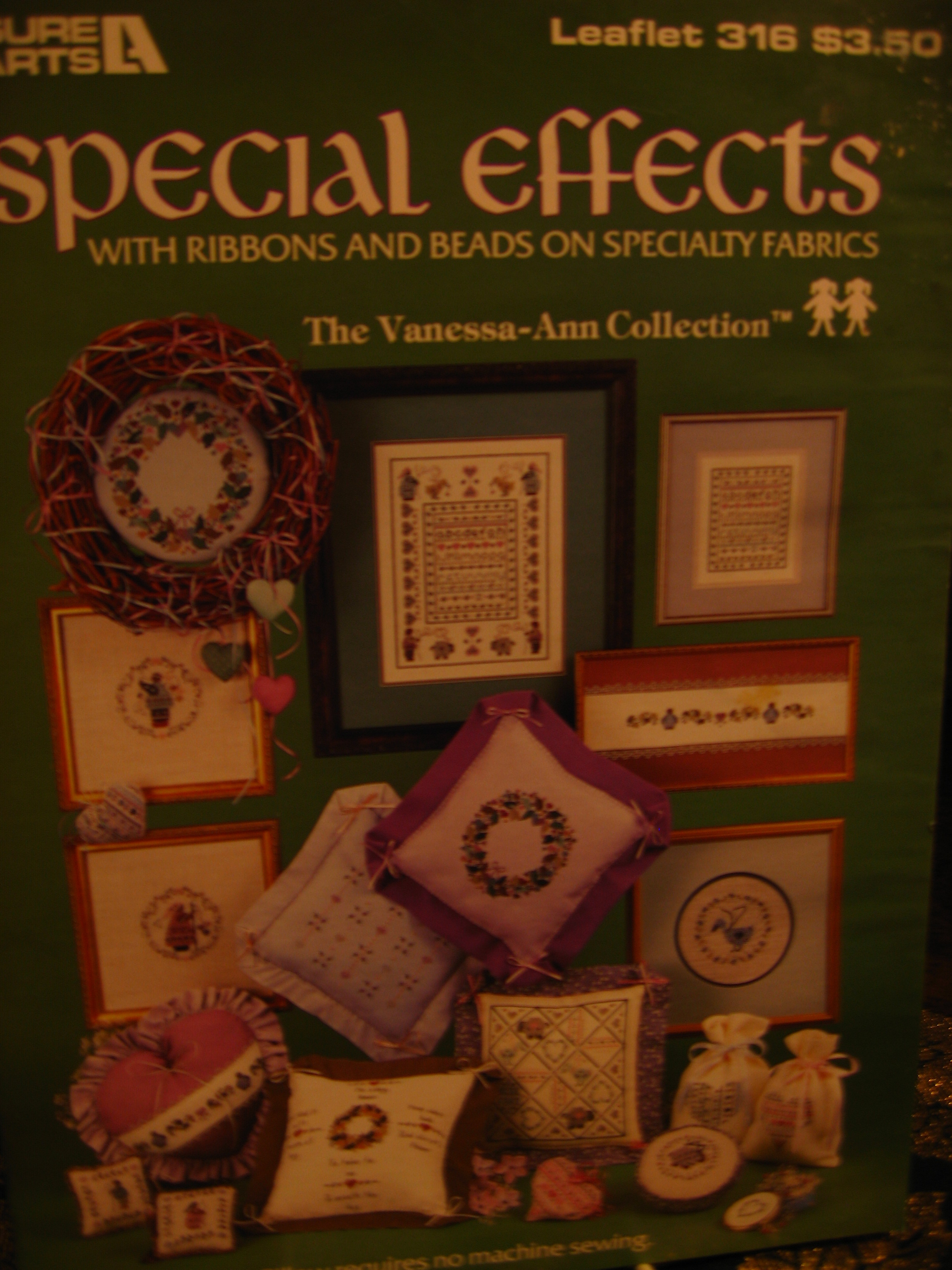 Leisure Arts Special Effects Ribbons & Beads #316