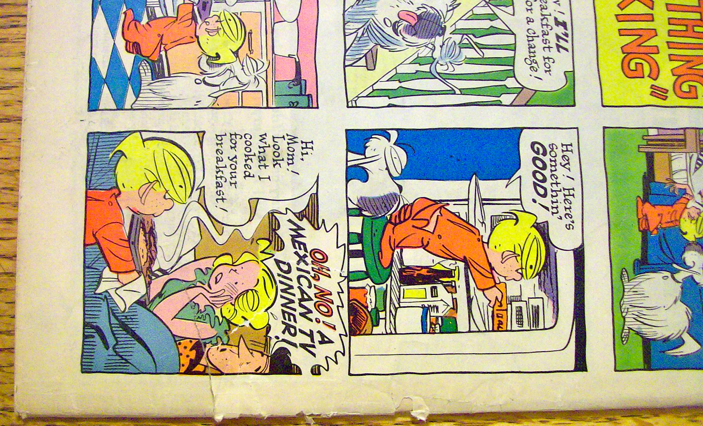 Dennis The Menace Comic #56 January 1962 Talking Turkey