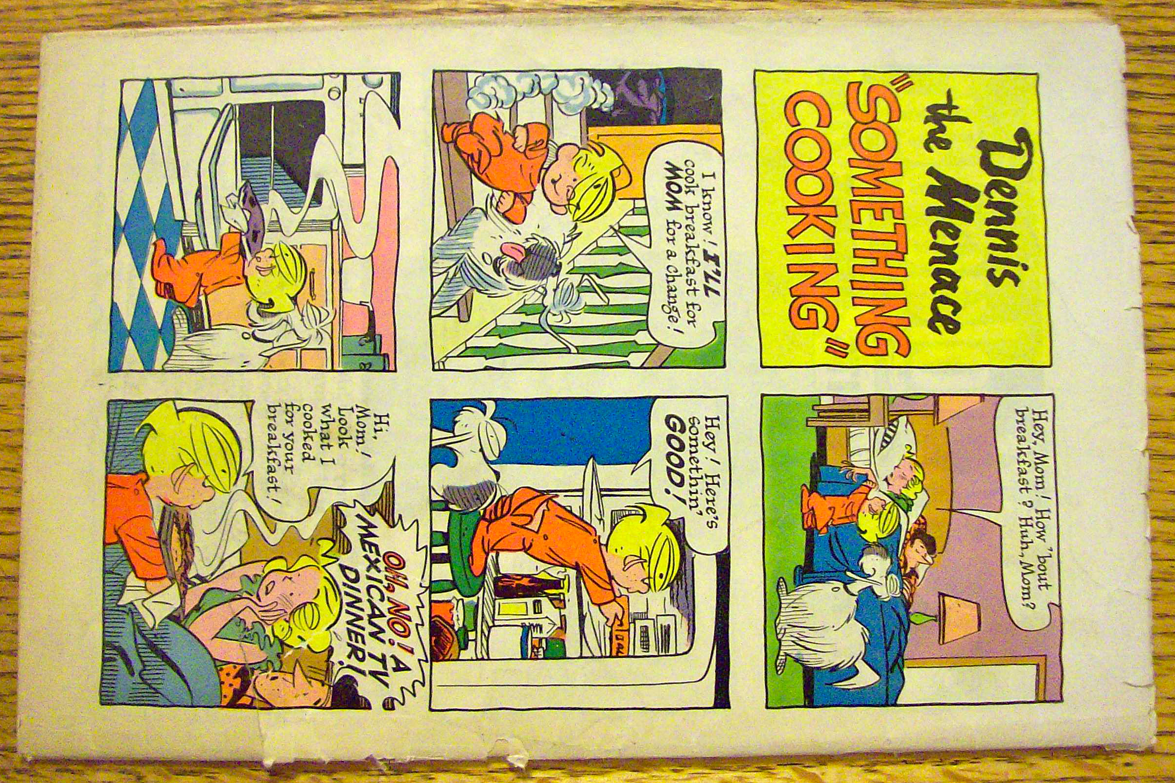 Dennis The Menace Comic #56 January 1962 Talking Turkey