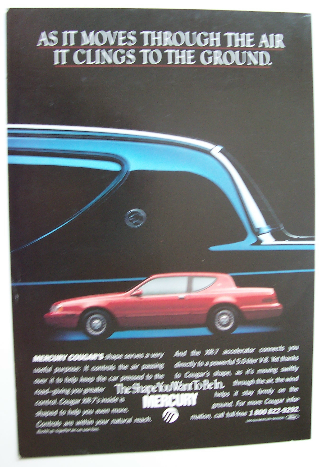 1988  Mercury  Cougar  XR - 7