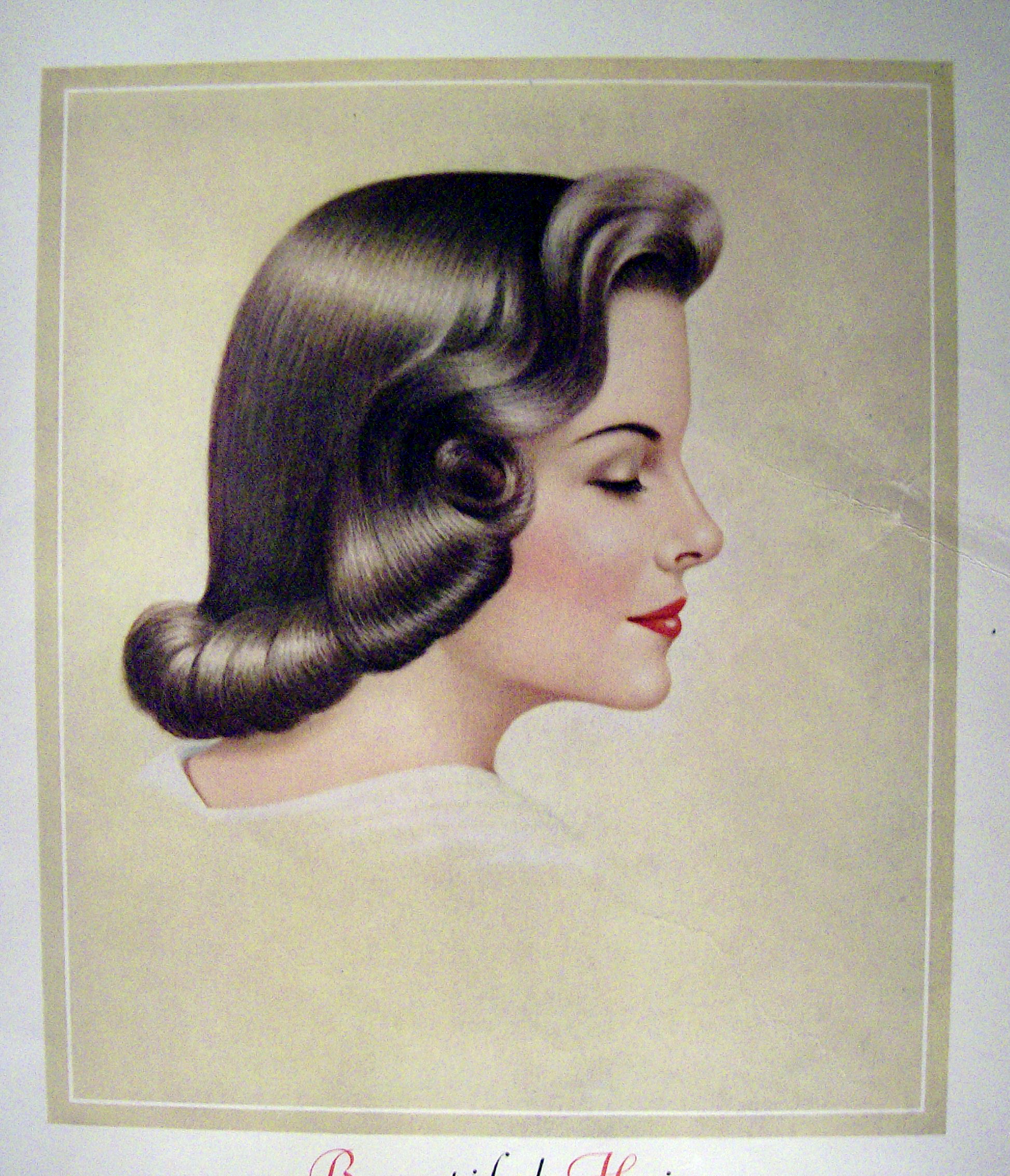 Vintage Ad: 1961 Breck Shampoo w/ Breck Woman