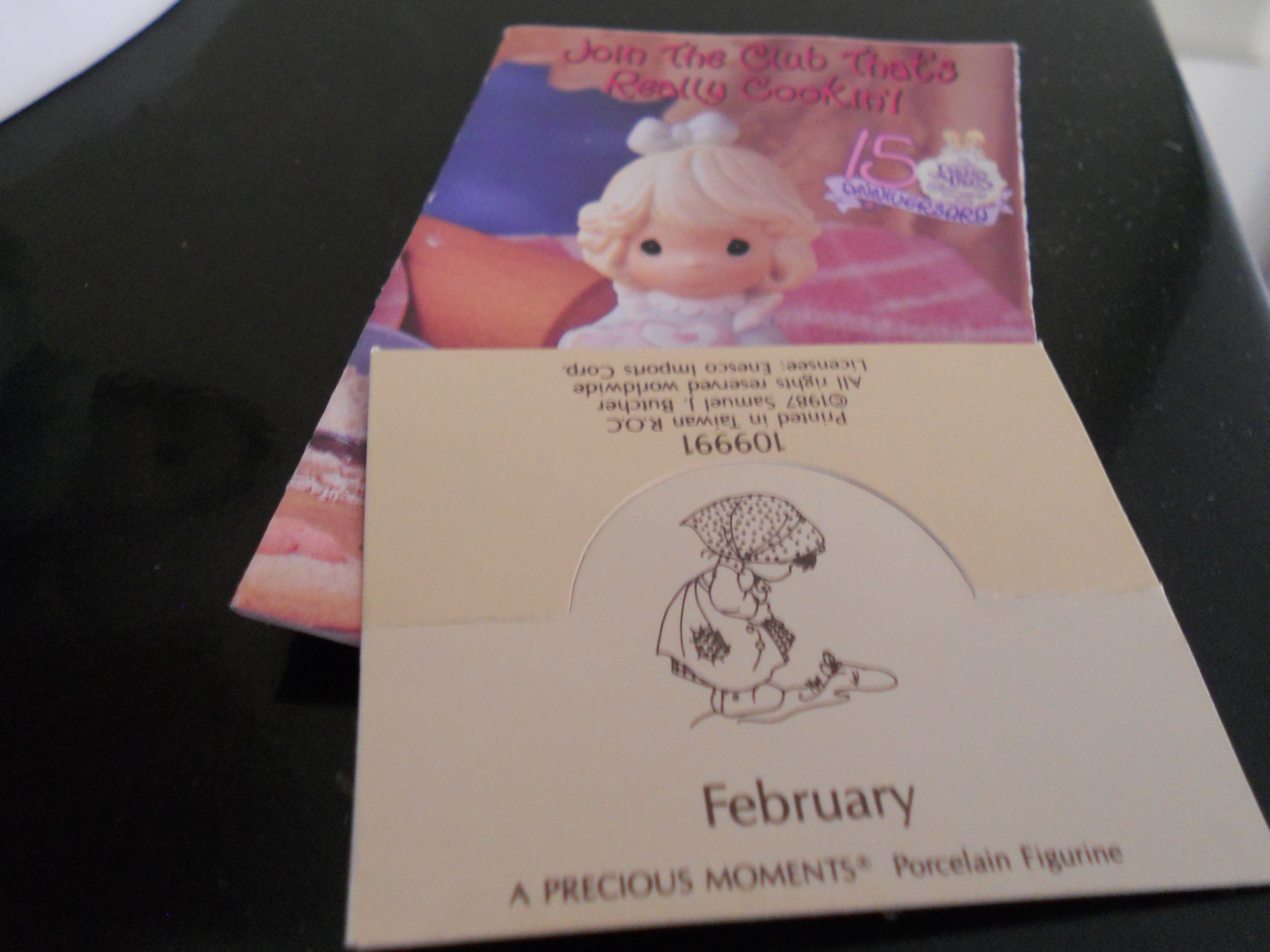 Precious Moments February Figurine 1987
