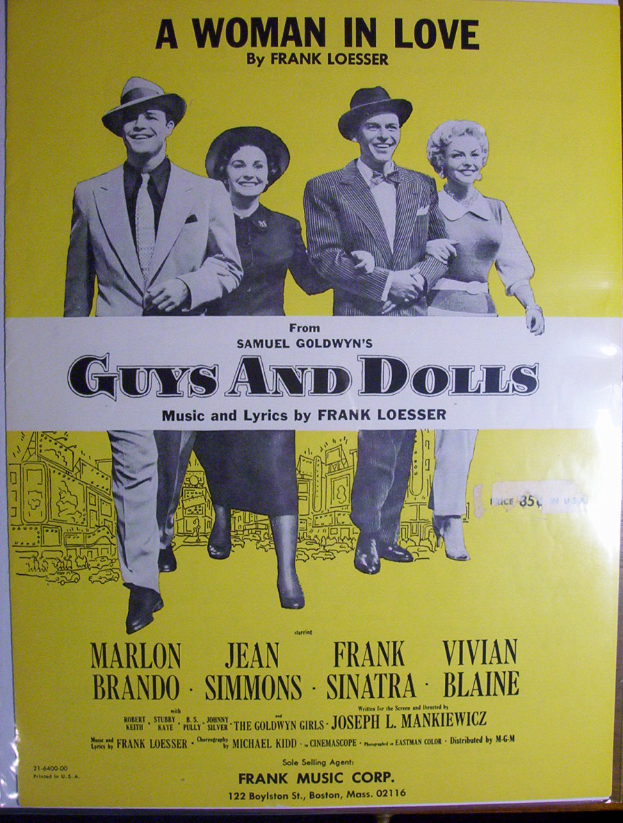 Sheet Music For 1955 A Woman In Love
