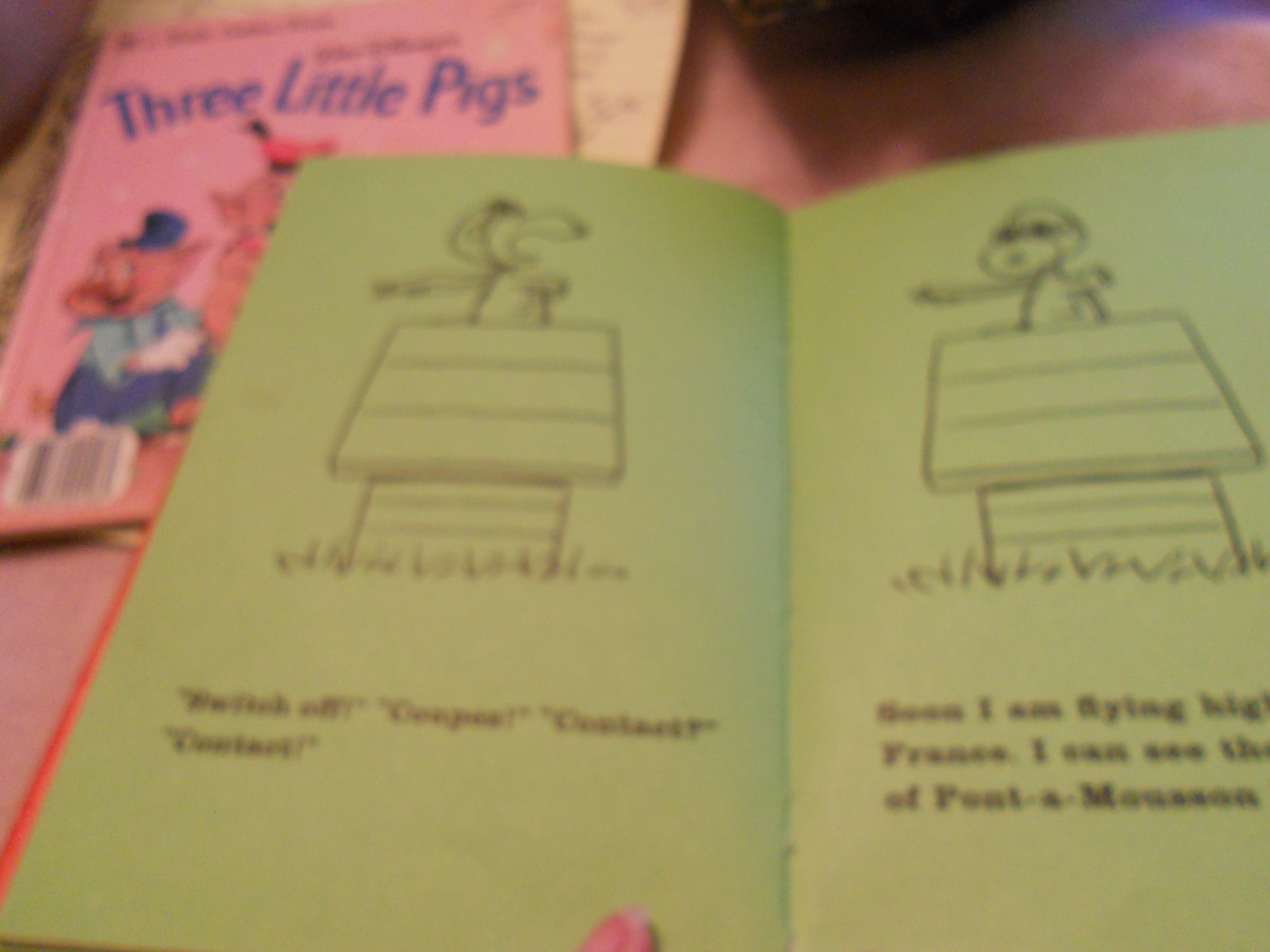 Snoopy and The Red Baron Book 1966