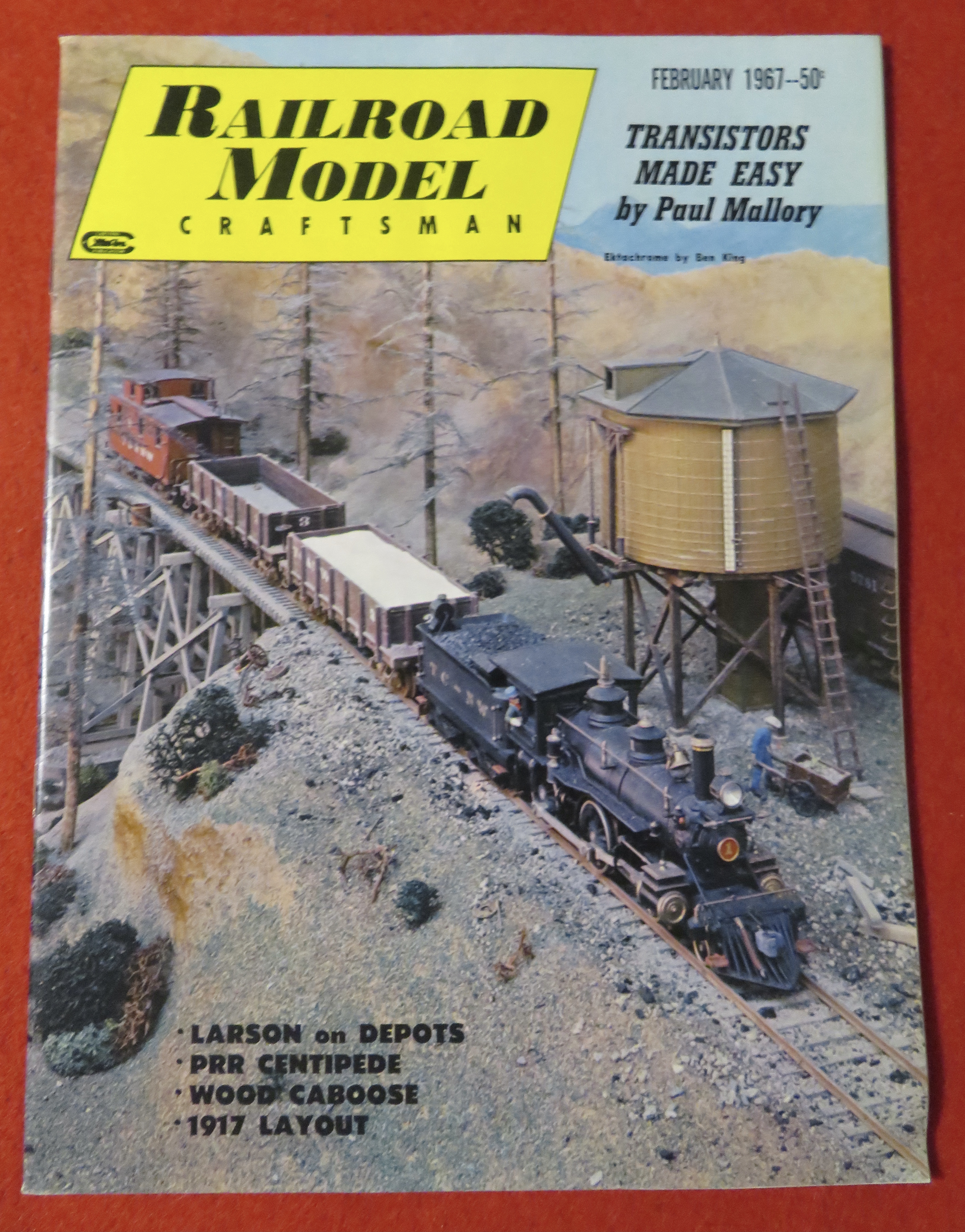 Railroad Model Craftsman Magazine February 1967