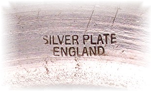 Pressed Glass Bowl With Silver Plate Base