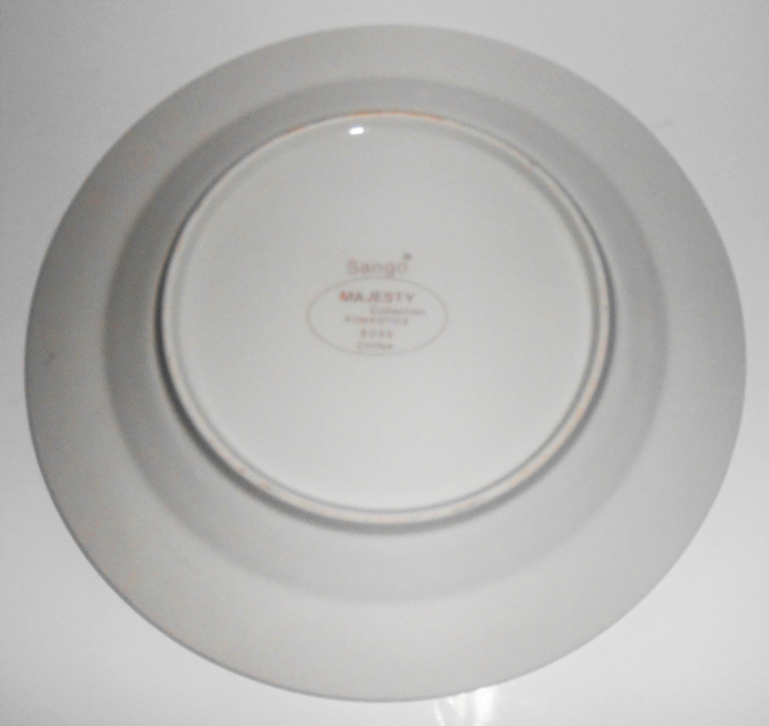 Sango China Porcelain Romantica Platinum Floral Dinner