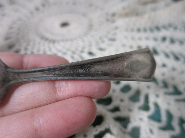 Bride Silver Plate Child Size Fork