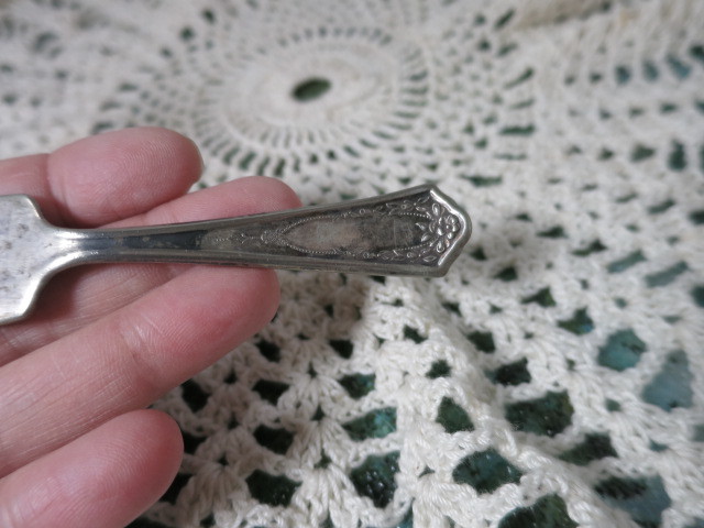 Bride Silver Plate Child Size Fork