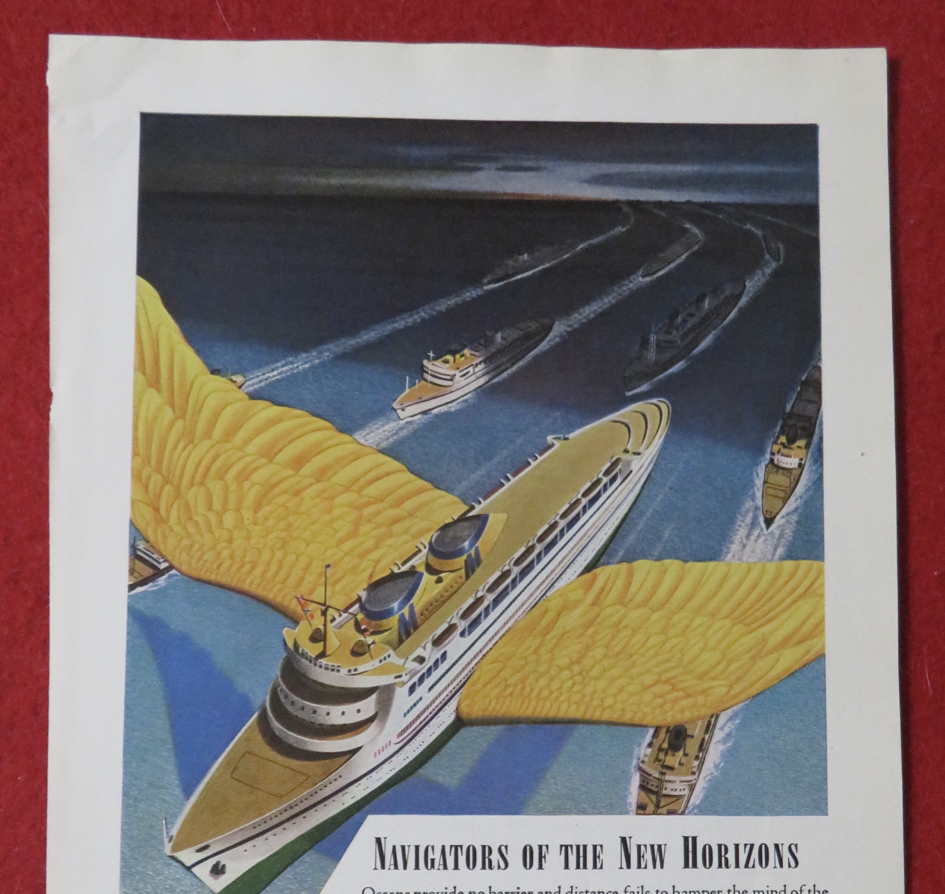 1944 Matson Lines To Hawaii with New Horizons