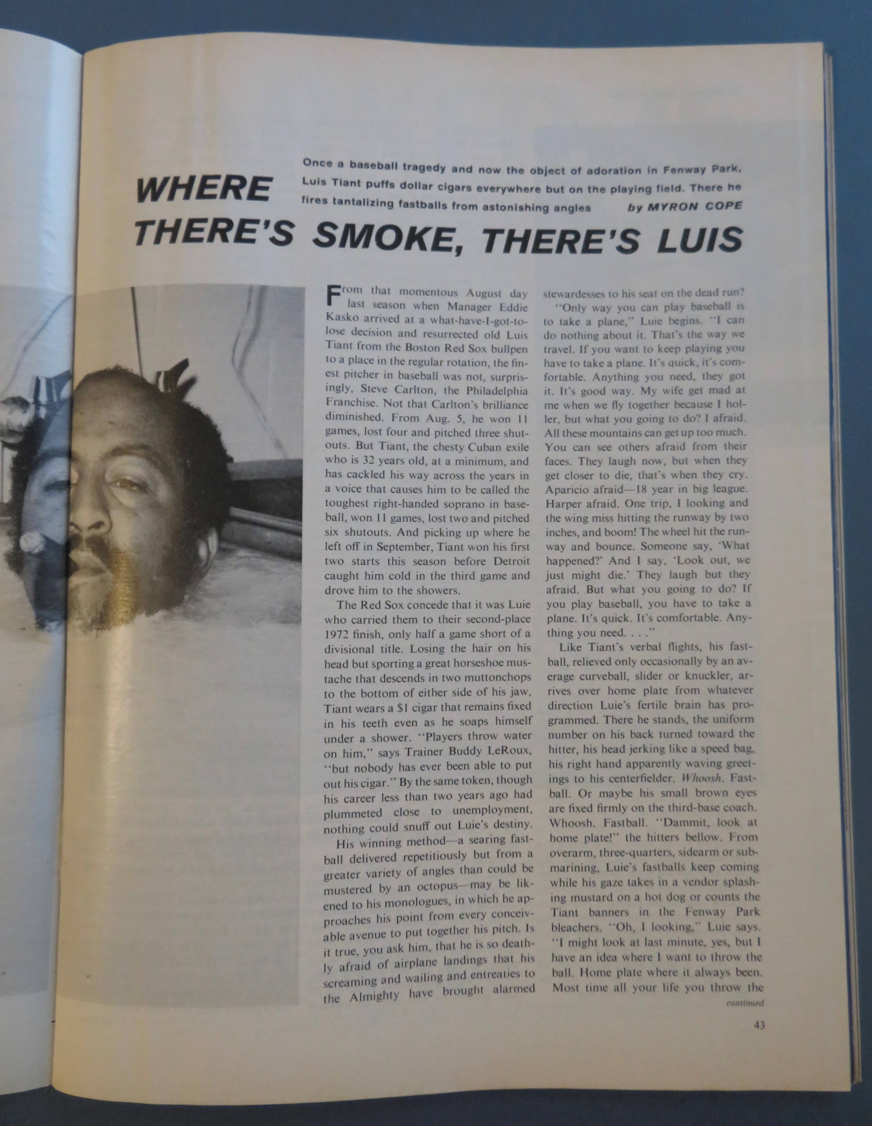 Sports Illustrated Magazine- May 7, 1973 -Walt Frazier