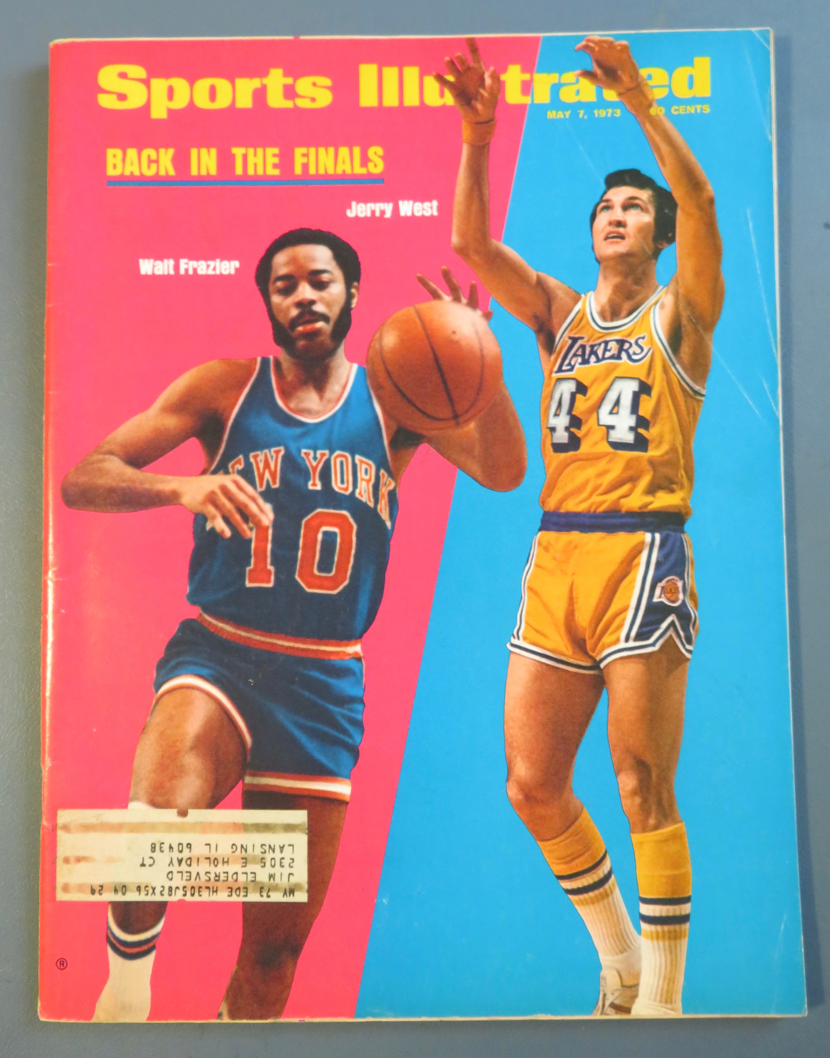 Sports Illustrated Magazine- May 7, 1973 -Walt Frazier