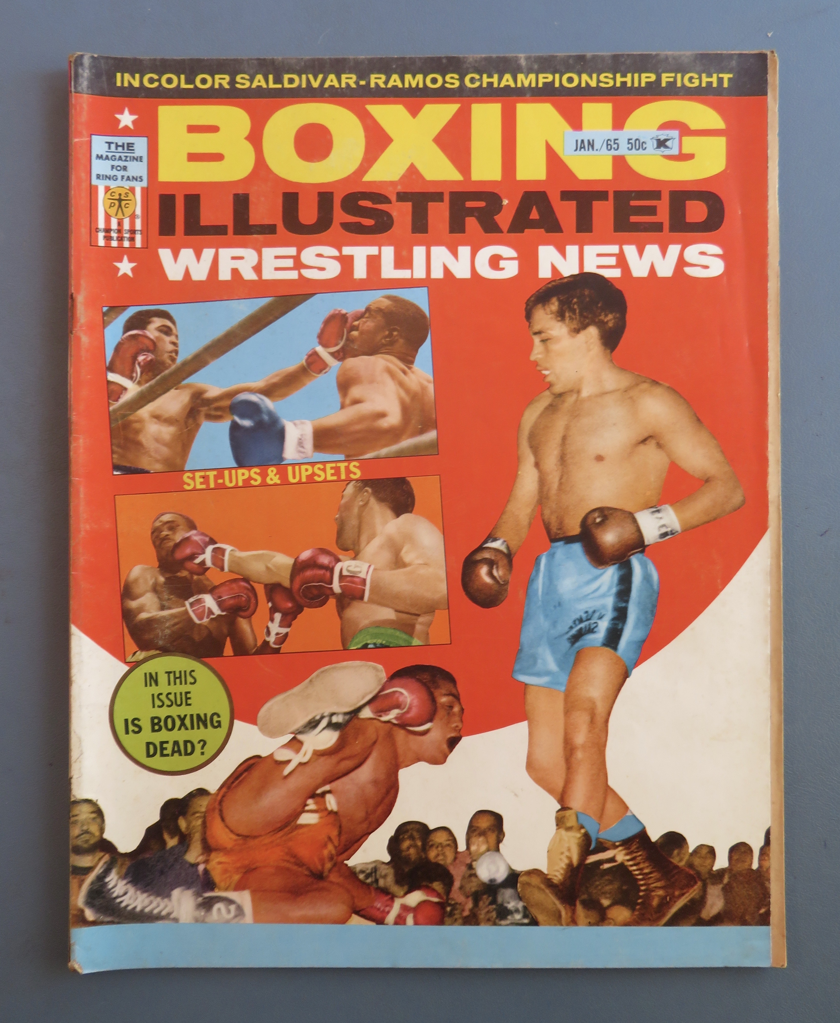 Boxing Illustrated Wrestling News Magazine January 1965