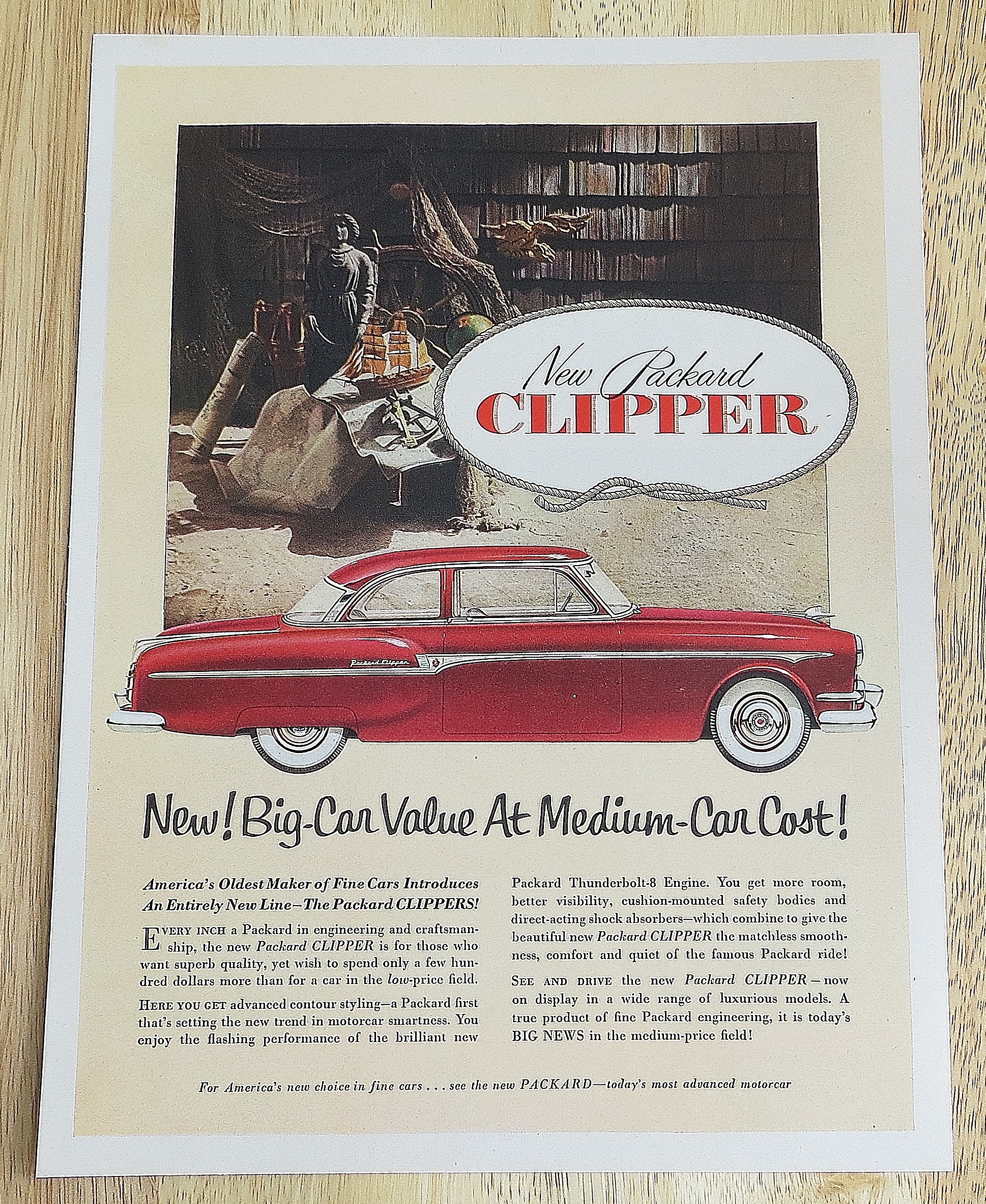 1953 Packard With The Clipper