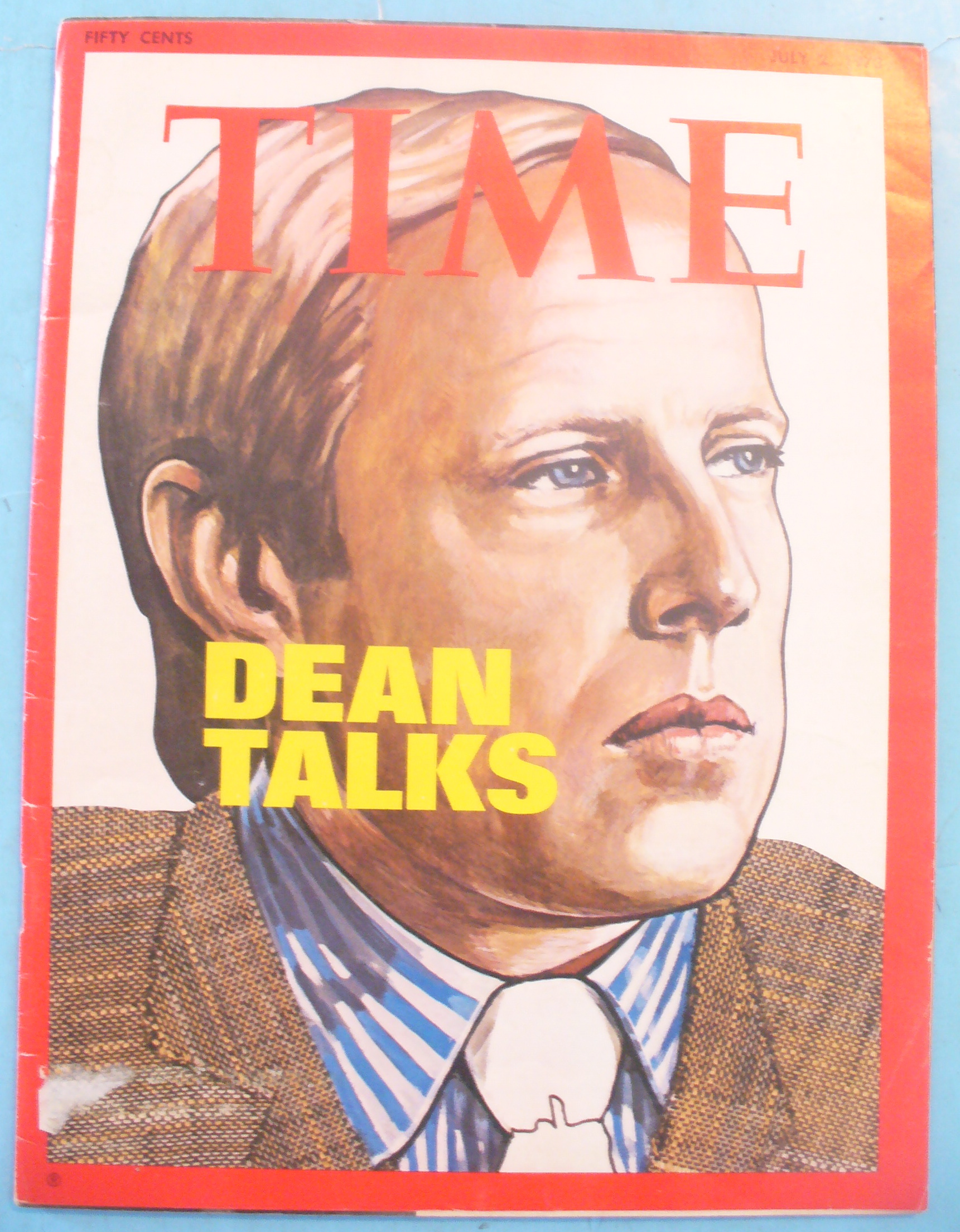 Time Magazine - July 2, 1973 Dean Talk